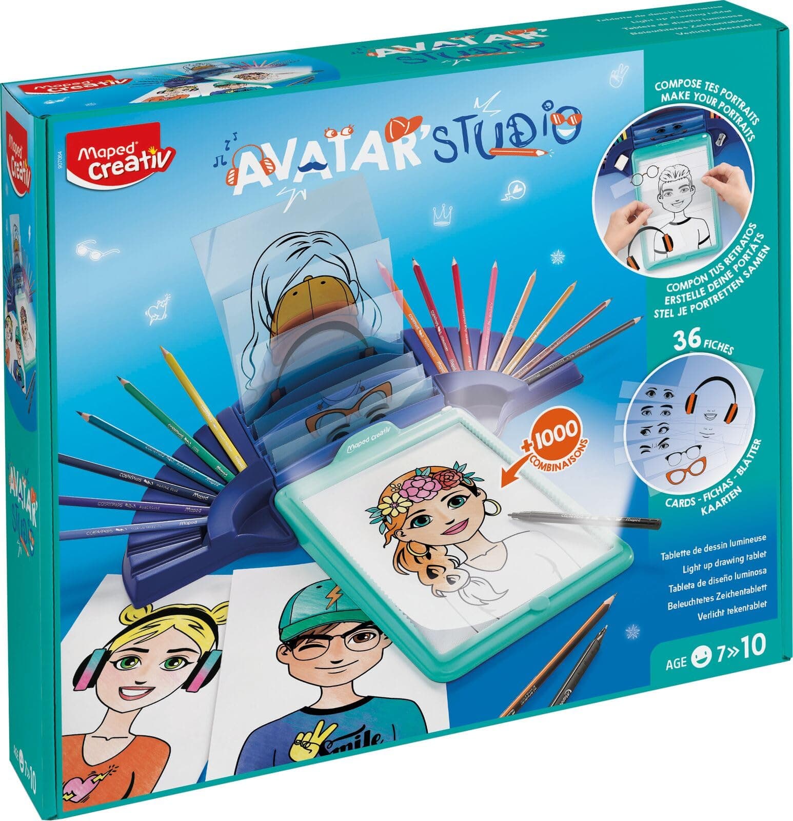 Комплект създай и оцвети аватар Avatar Studio
