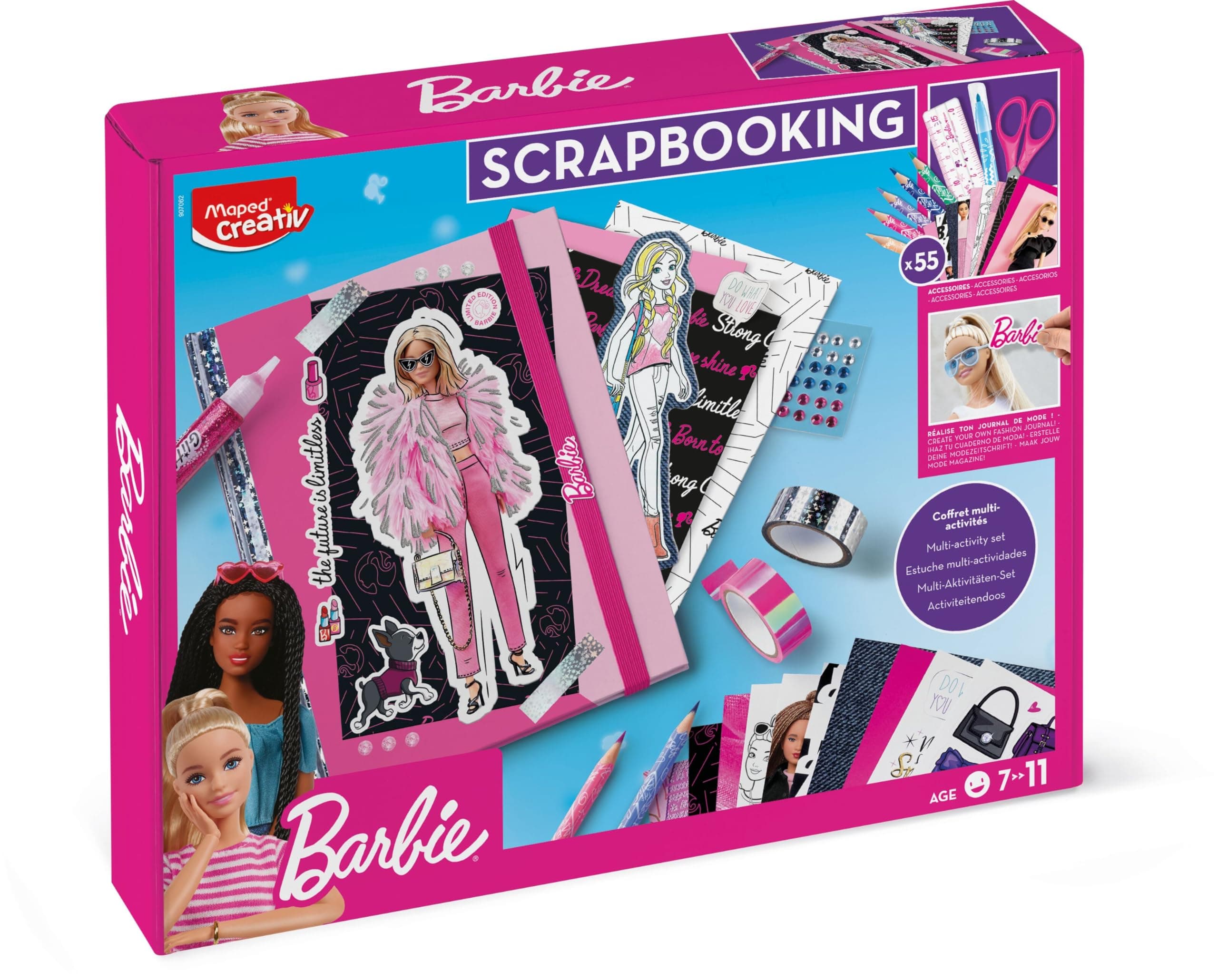 Креативен комплект таен дневник Barbie
