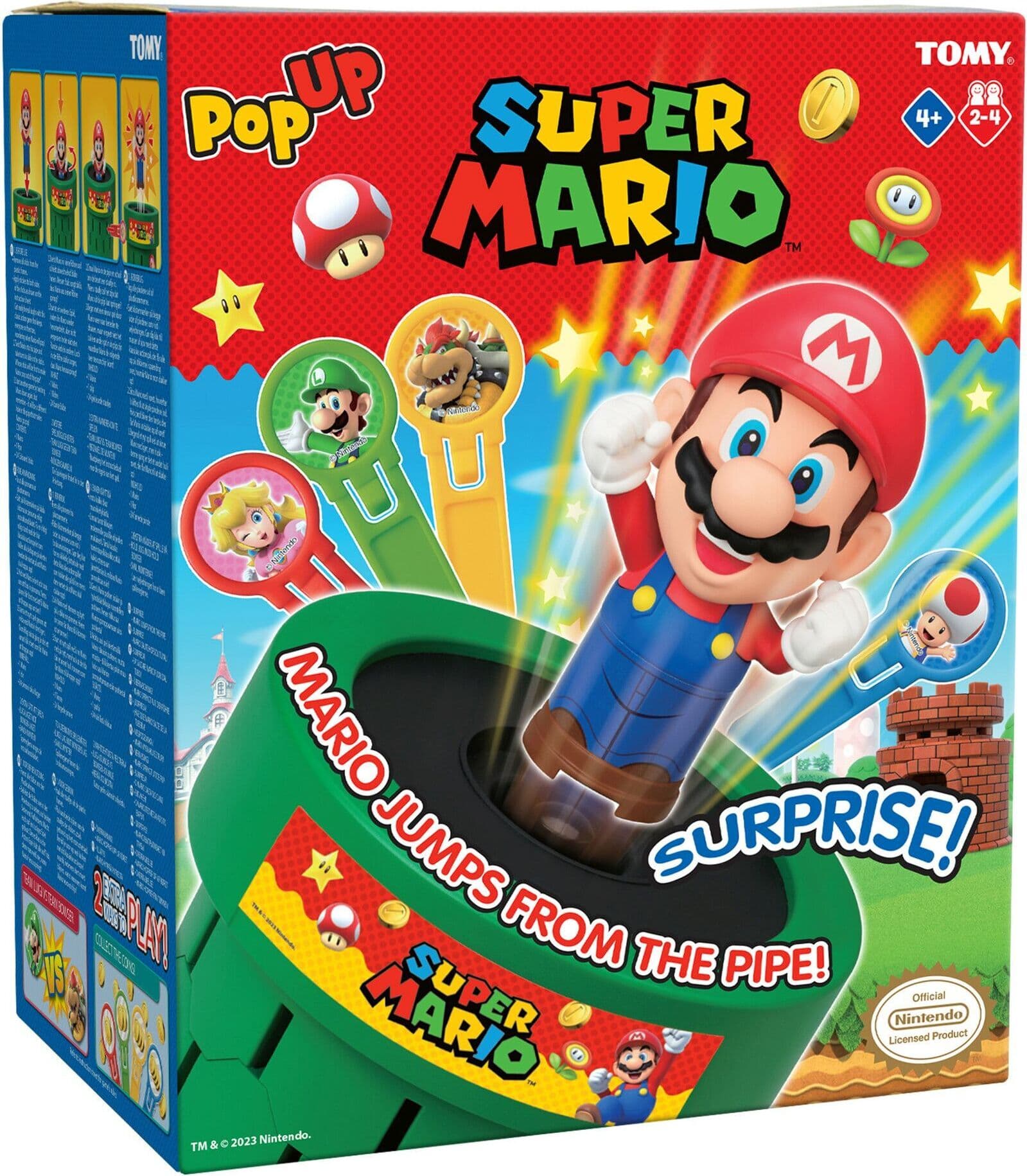 Изскачащият Super Mario Tomy Games