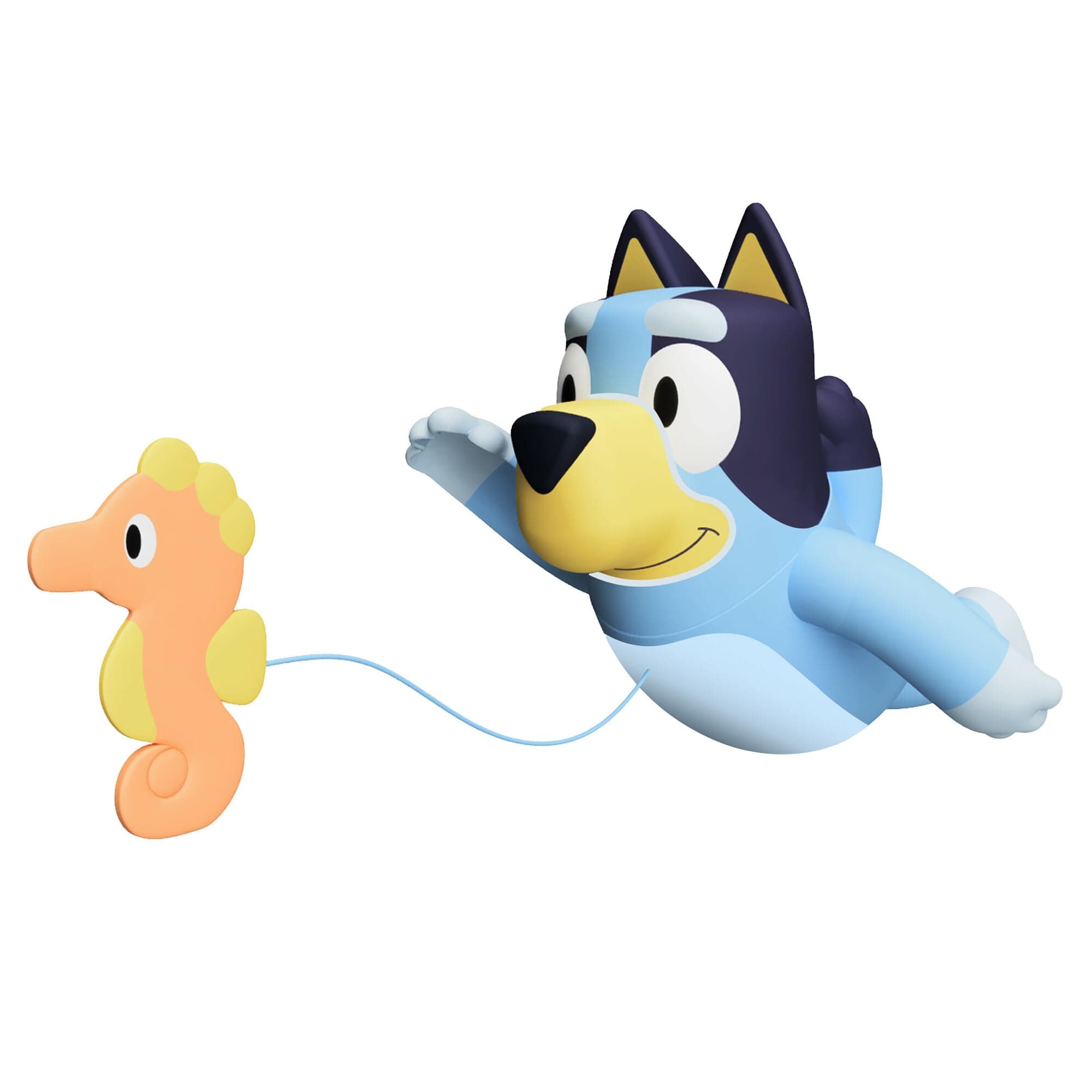 Играчка за баня TOMY Toomies, плуващият Bluey