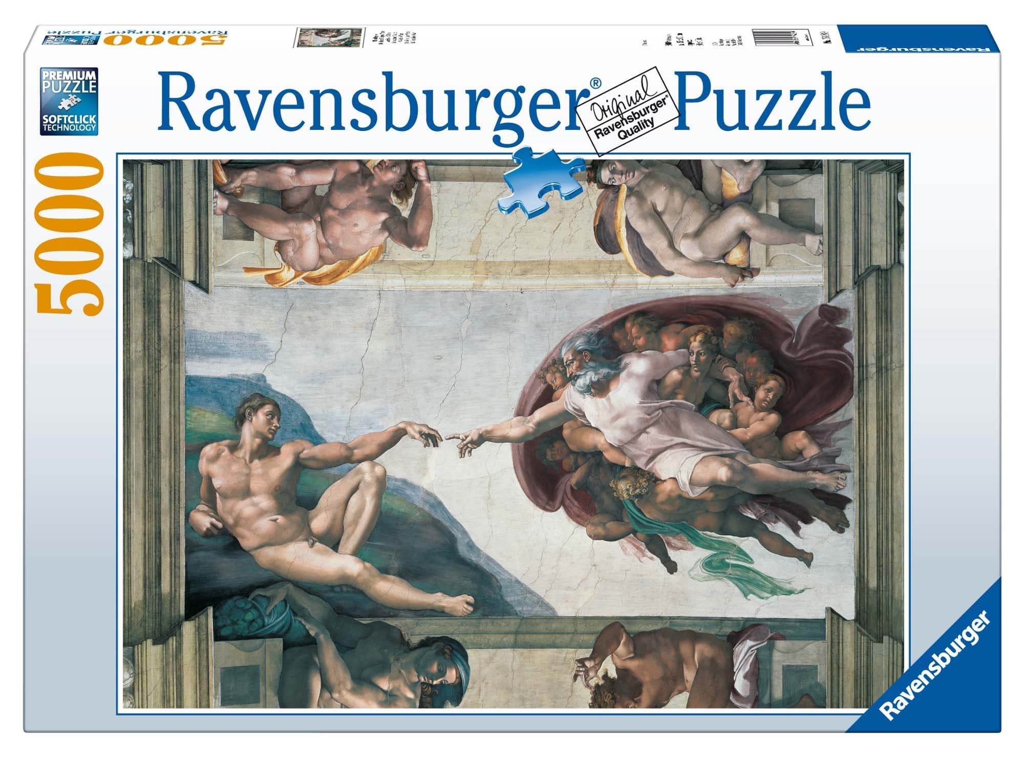 Пъзел Ravensburger 5000 ел. - Микеланджело картина