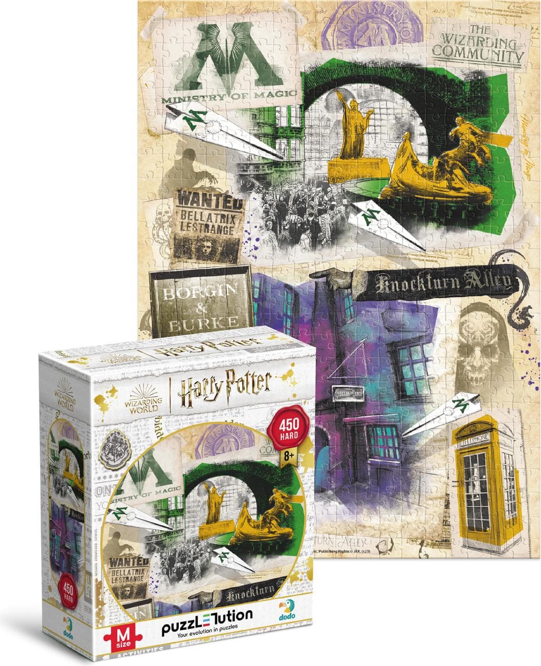Пъзел 450 части Dodo - Harry Potter: Министерство на магията