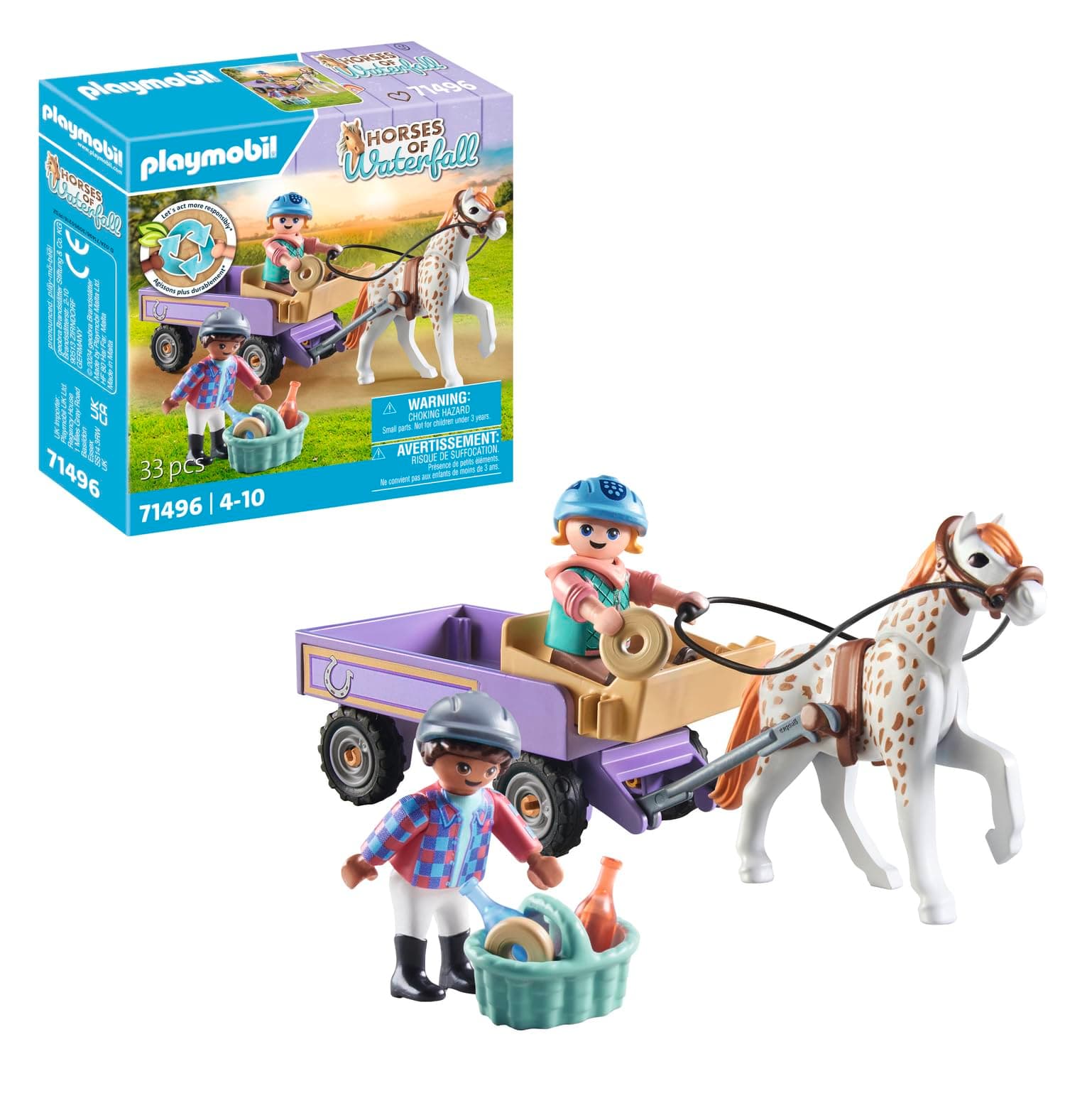 Playmobil - Каруца за пони