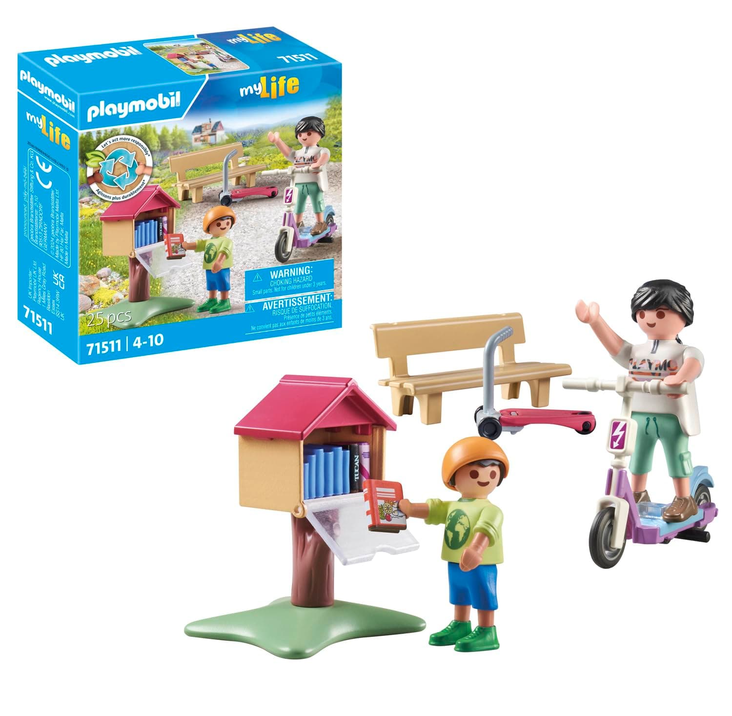 Playmobil - Борса за книги
