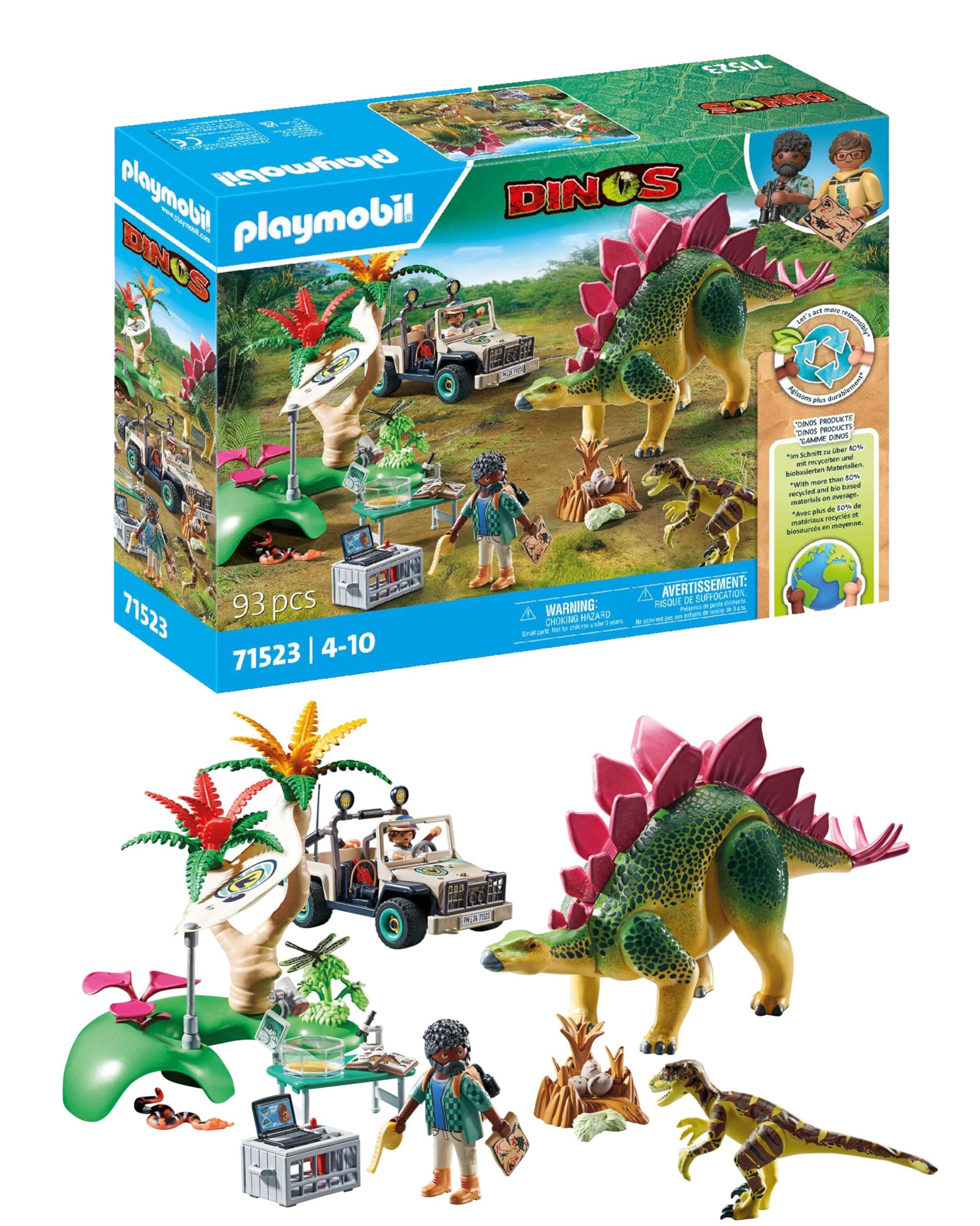 Playmobil - Изследователски лагер с динозаври