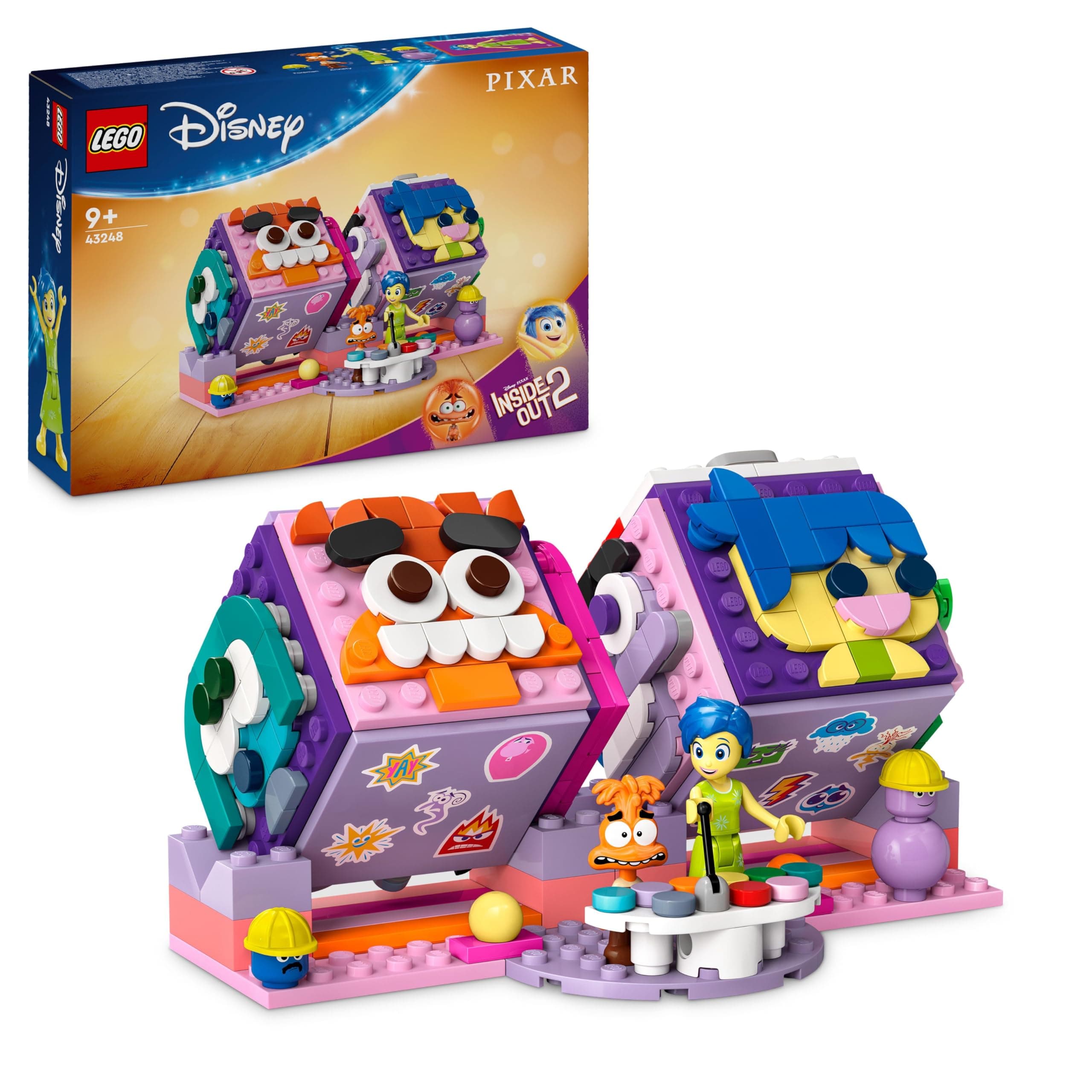 LEGO® Disney™ Pixar 43248 - Отвътре навън 2: Кубчета за настроение