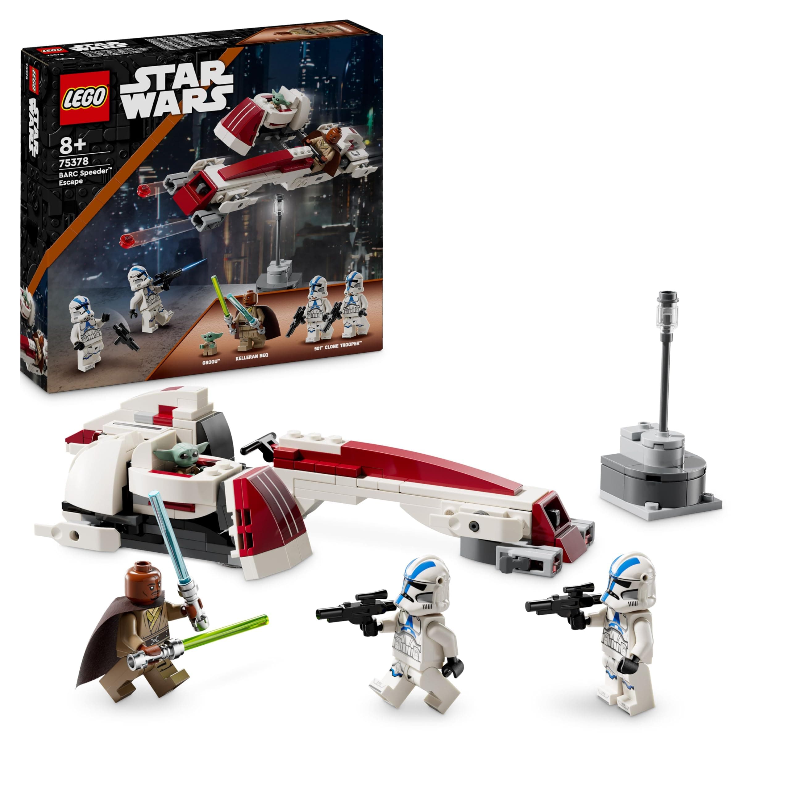 LEGO® Star Wars™ 75378 - Бягство с BARC скутер