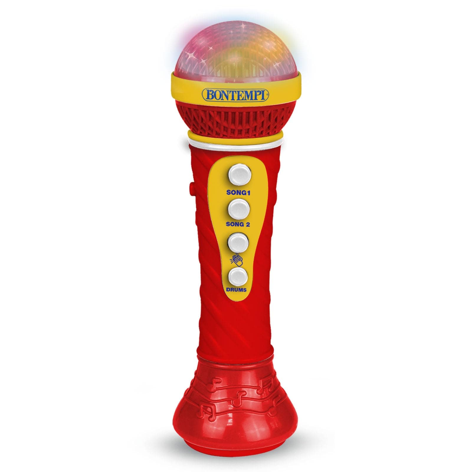 Bontempi - Караоке микрофон със светлини, червен