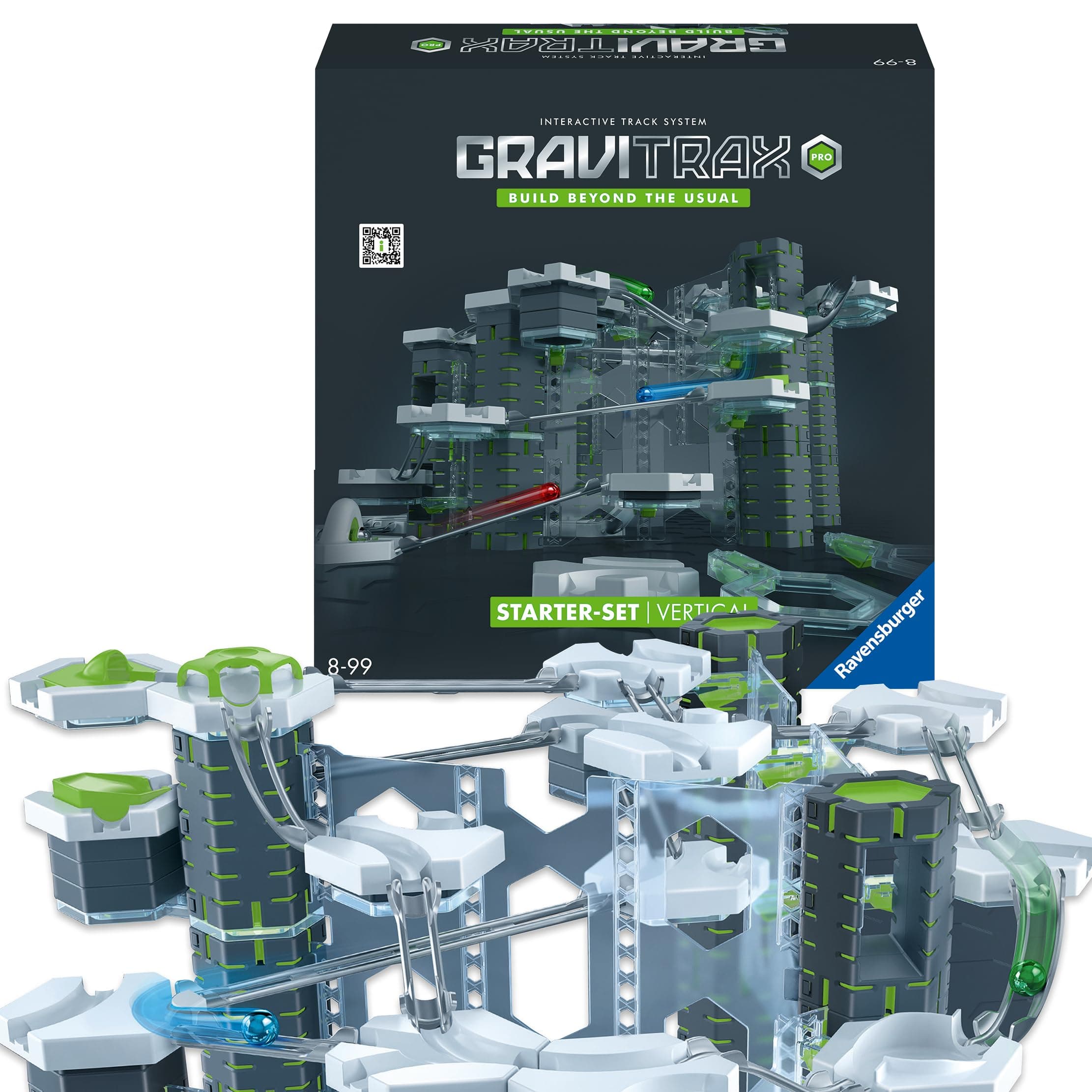 Настолна игра Ravensburger GraviTrax PRO - Стартов комплект: Вертикален