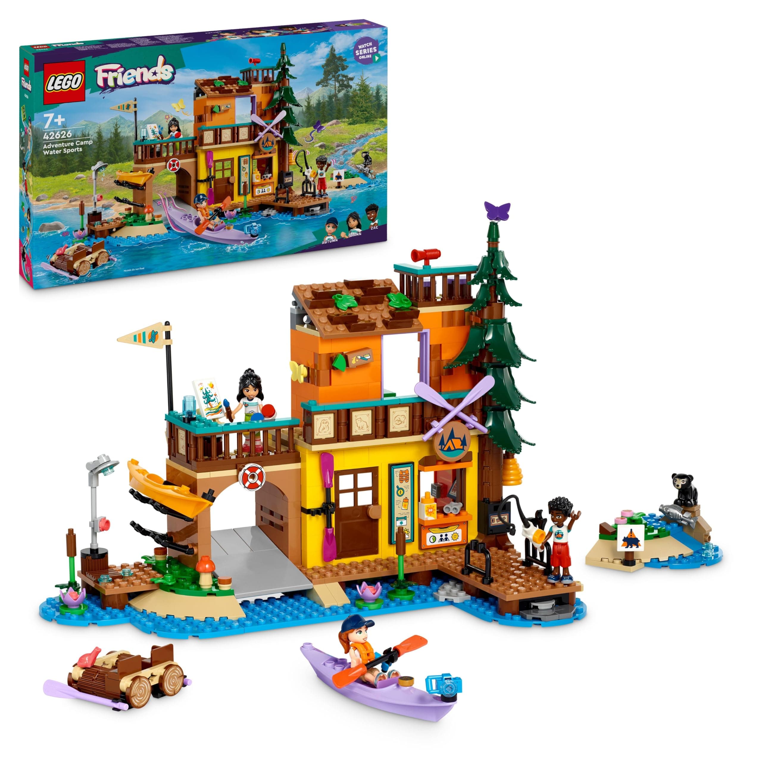 LEGO® Friends 42626 - Лагер за приключения - водни спортове