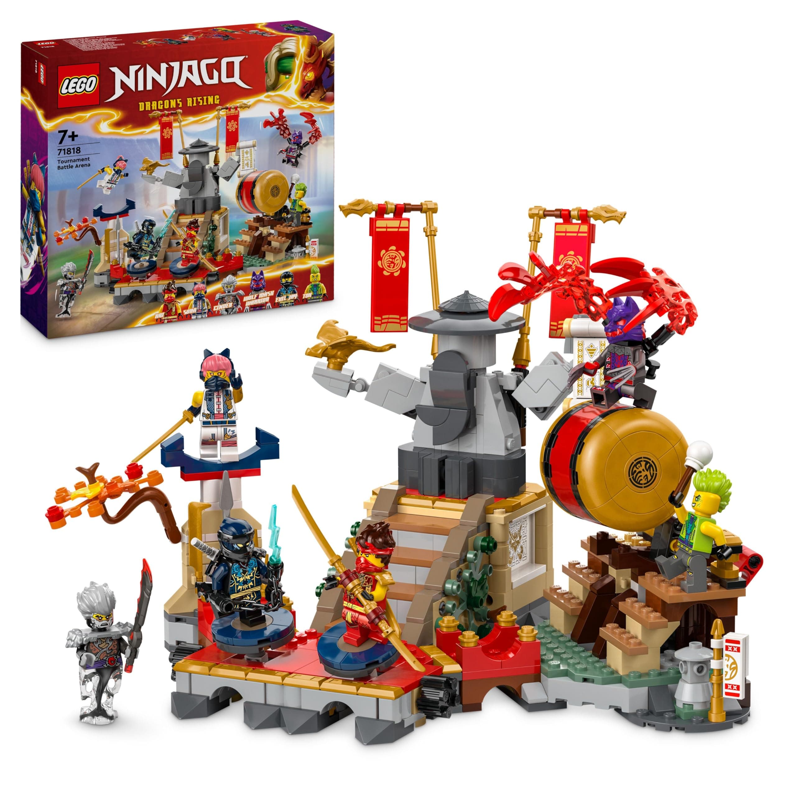 LEGO® NINJAGO™ 71818 - Арена за битки в турнира