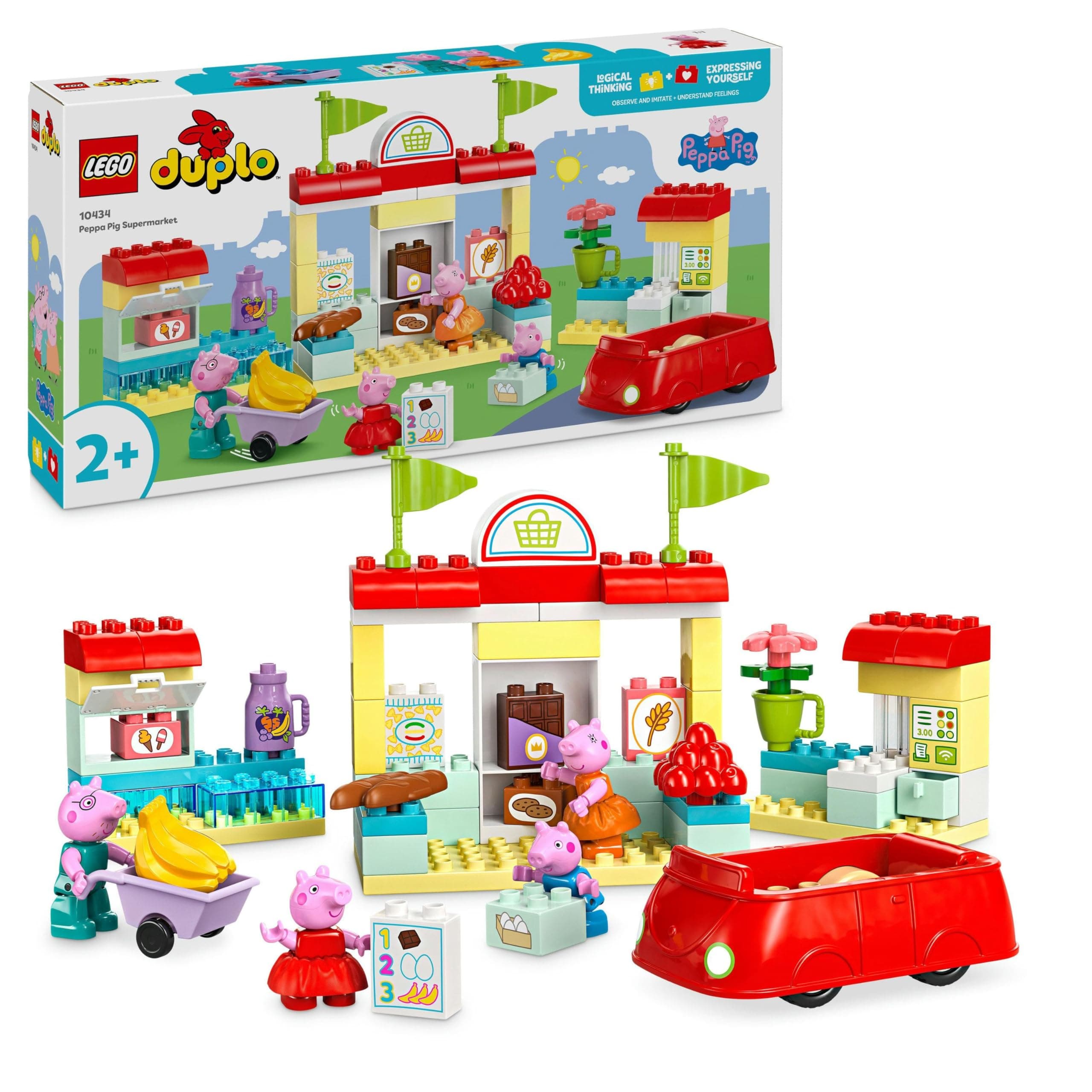 LEGO® DUPLO® 10434 - Супермаркет с Пепа