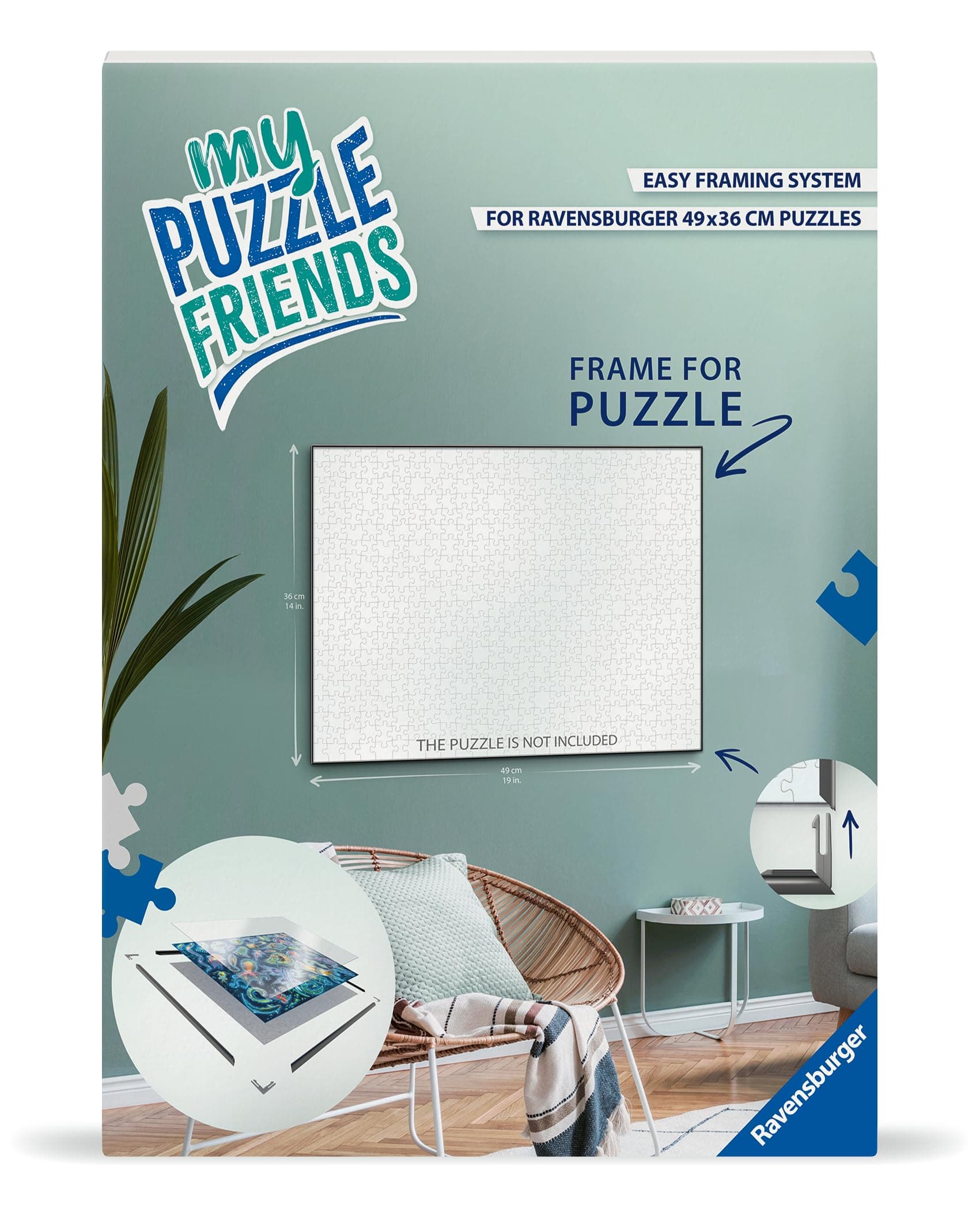 Рамка за пъзел 500 ел. Ravensburger - Формат 50 х 37 см