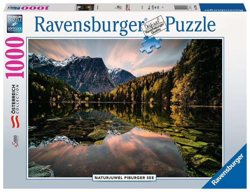 Пъзел Ravensburger 1000 ел. - Езерото Пибург