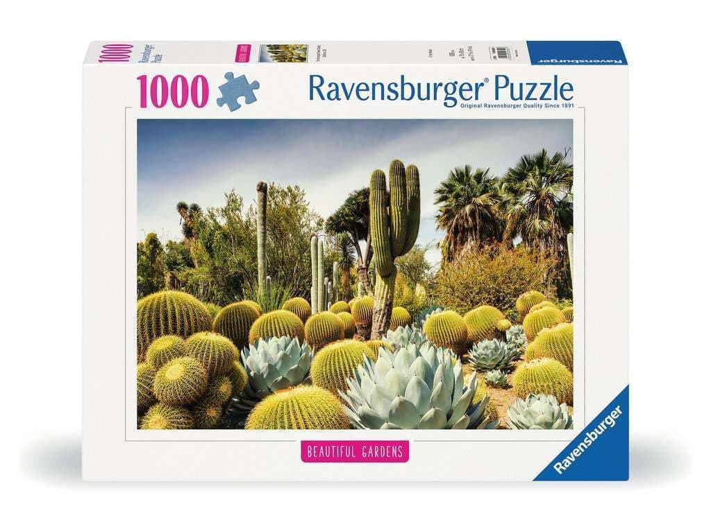 Пъзел Ravensburger 1000 ел. - Красиви градини: Пустинната градина Хънтингтън