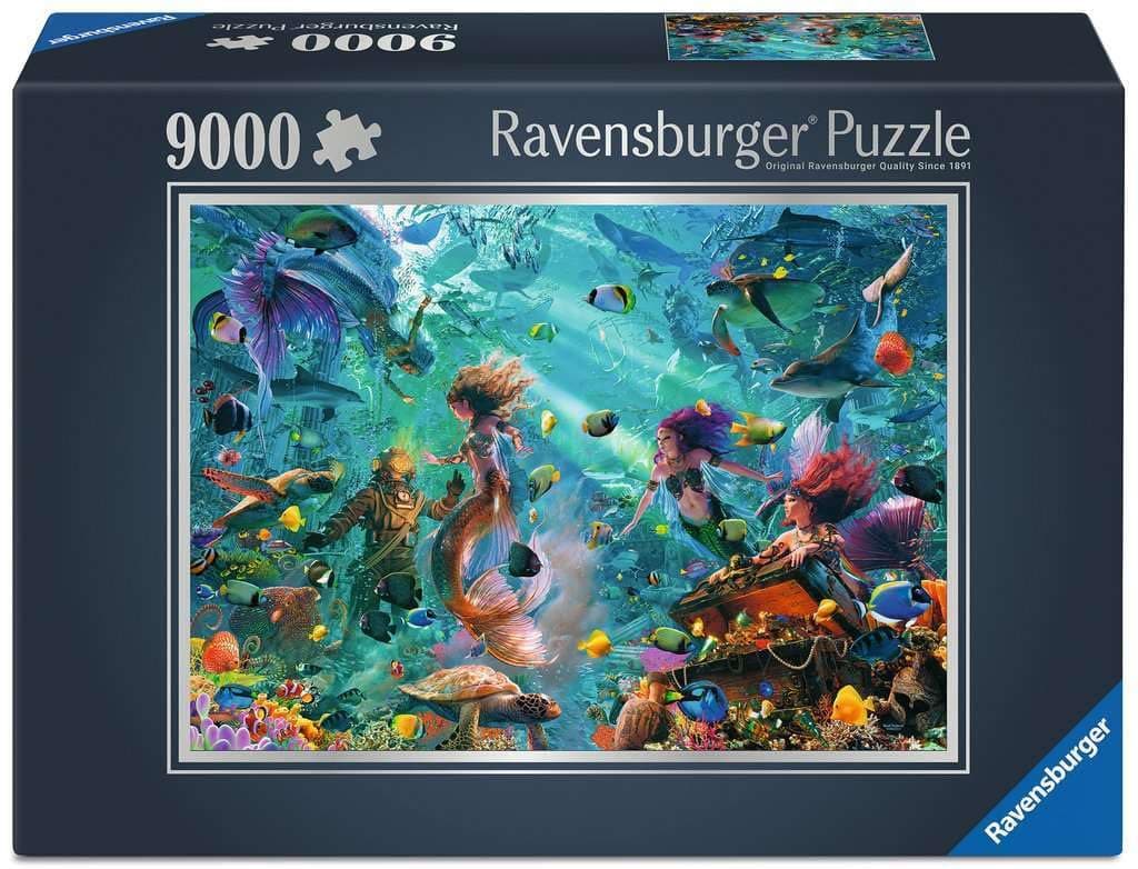Пъзел Ravensburger 9000 ел. - Подводно кралство