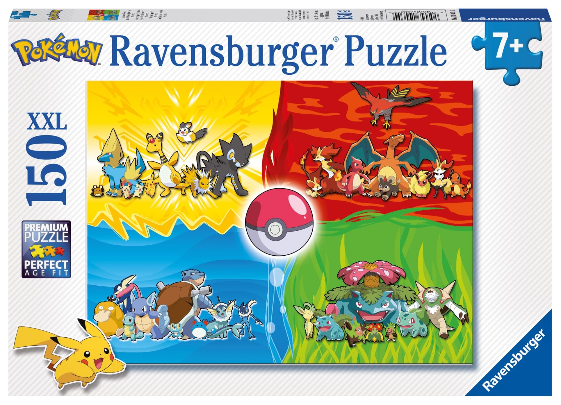 Пъзел Ravensburger 150 ел. XXL - Покемон