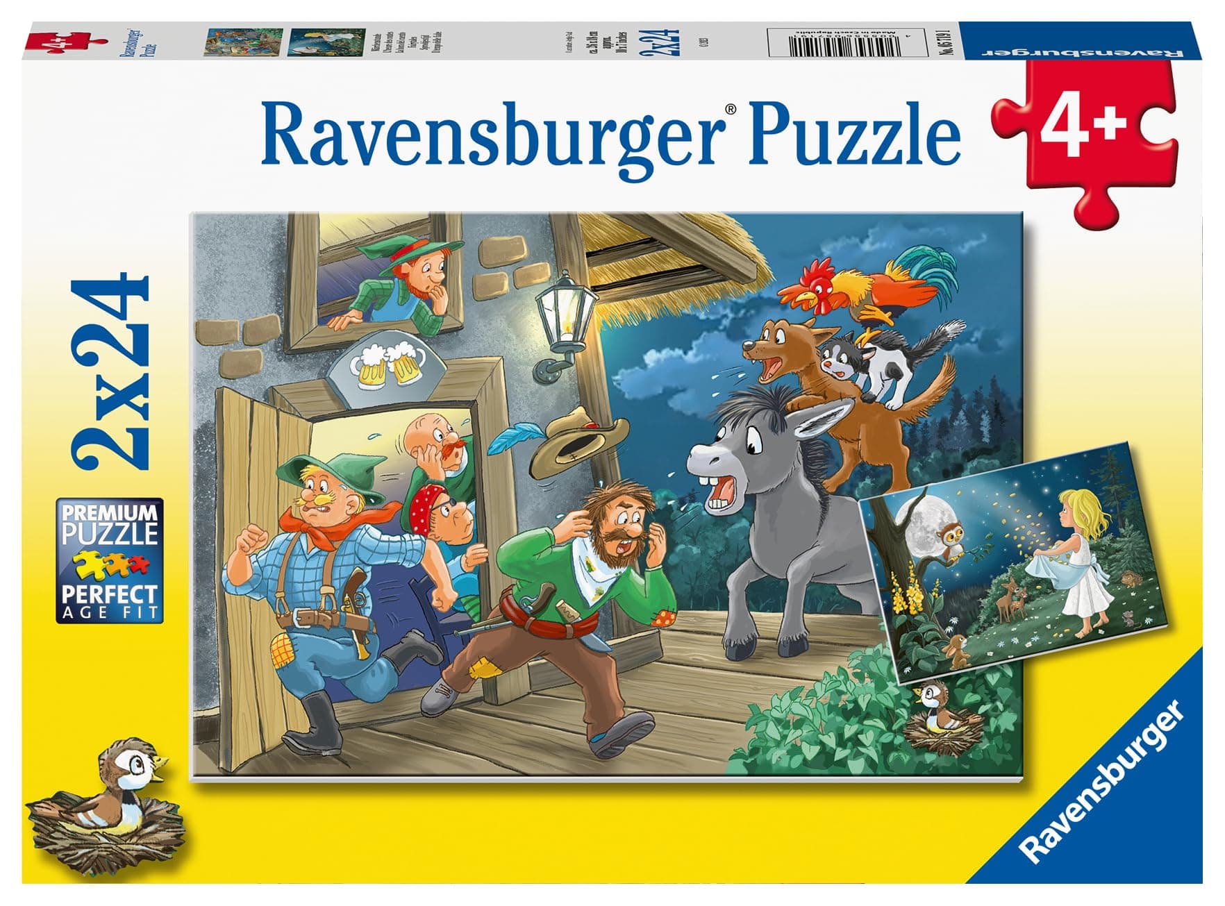 Пъзел Ravensburger 2x24 ел. - Време за приказки