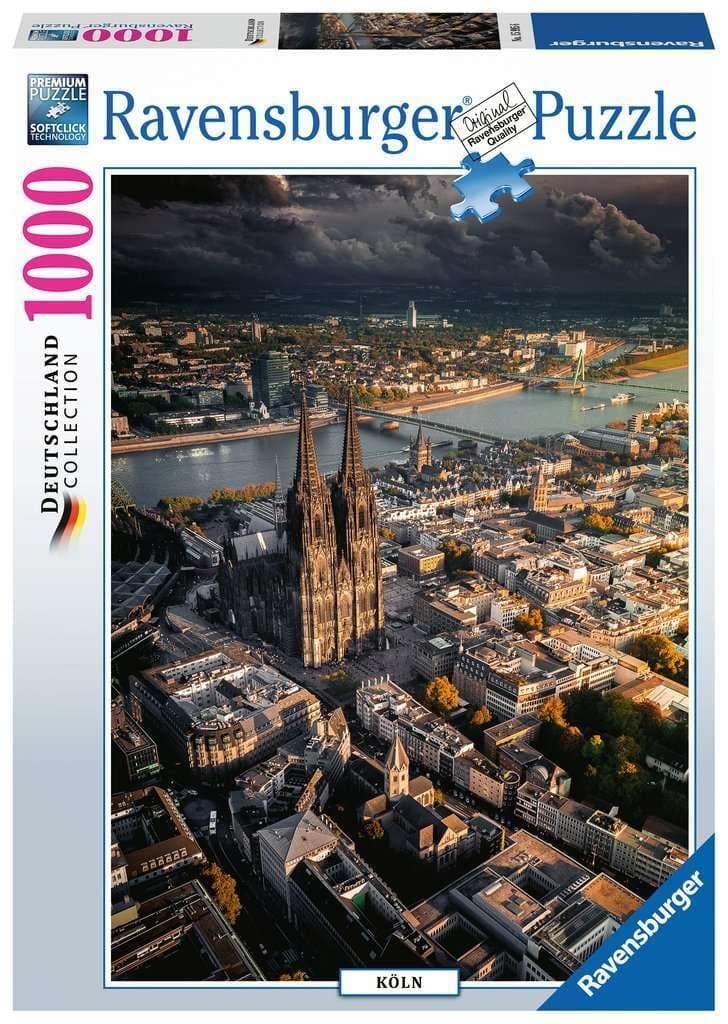 Пъзел Ravensburger 1000 ел. - Кьолнската катедрала