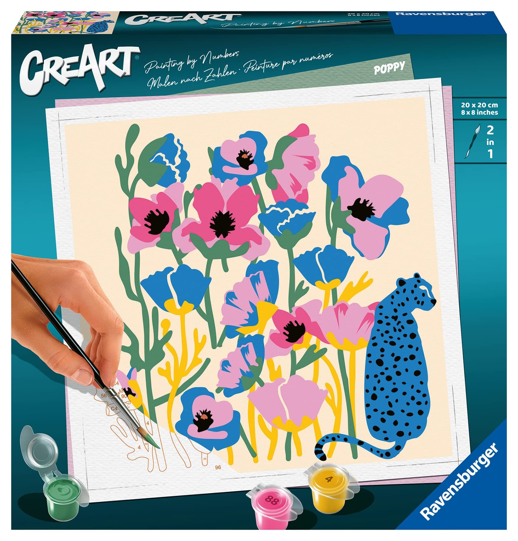Рисувателна галерия CreArt Ravensburger - Макове
