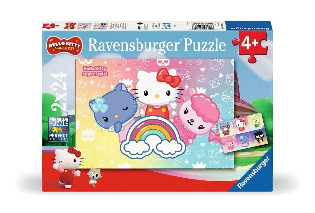 Пъзел Ravensburger 2x24 ел. - Хелоу Кити