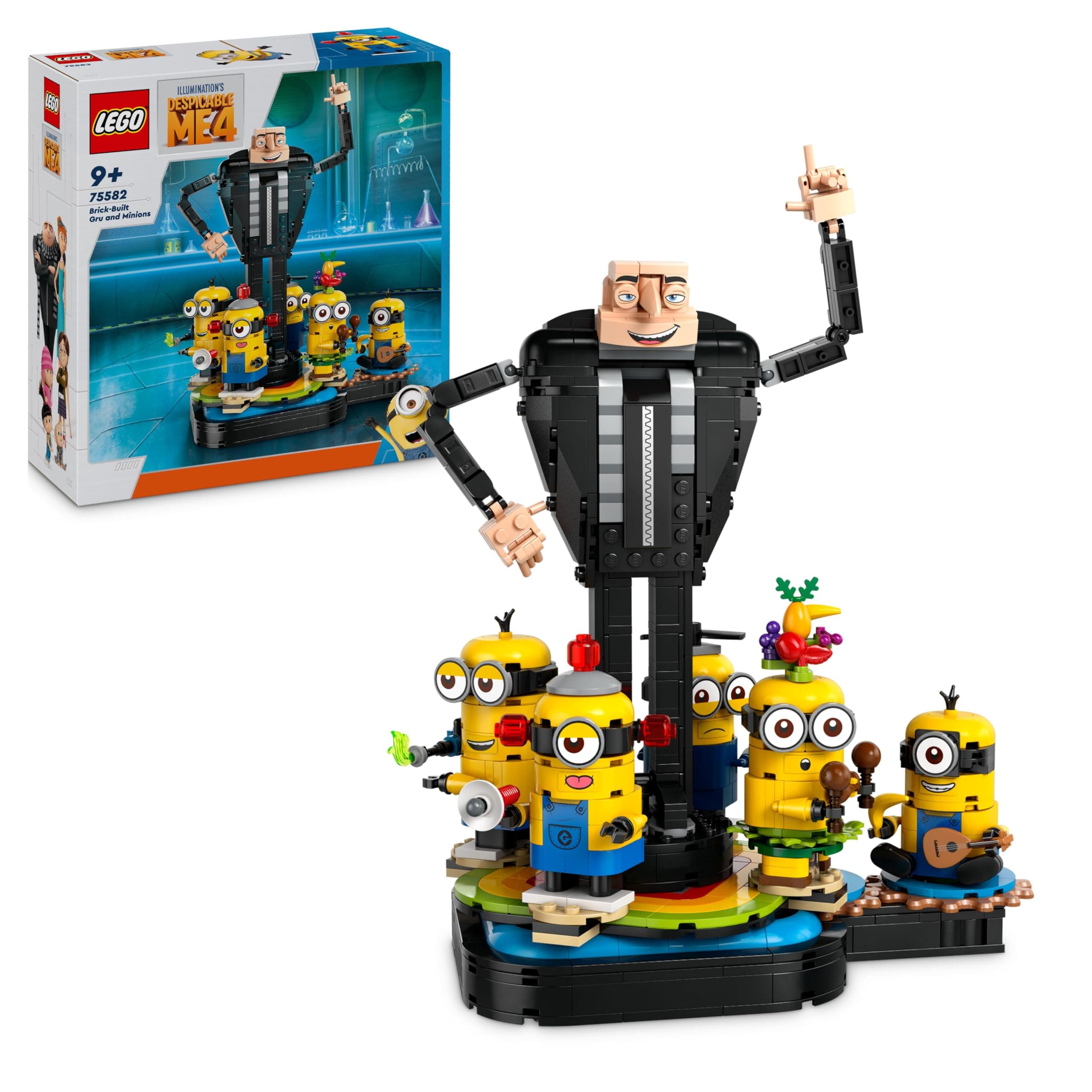 LEGO® Despicable Me 4 75582 - Гру и миньони от тухлички