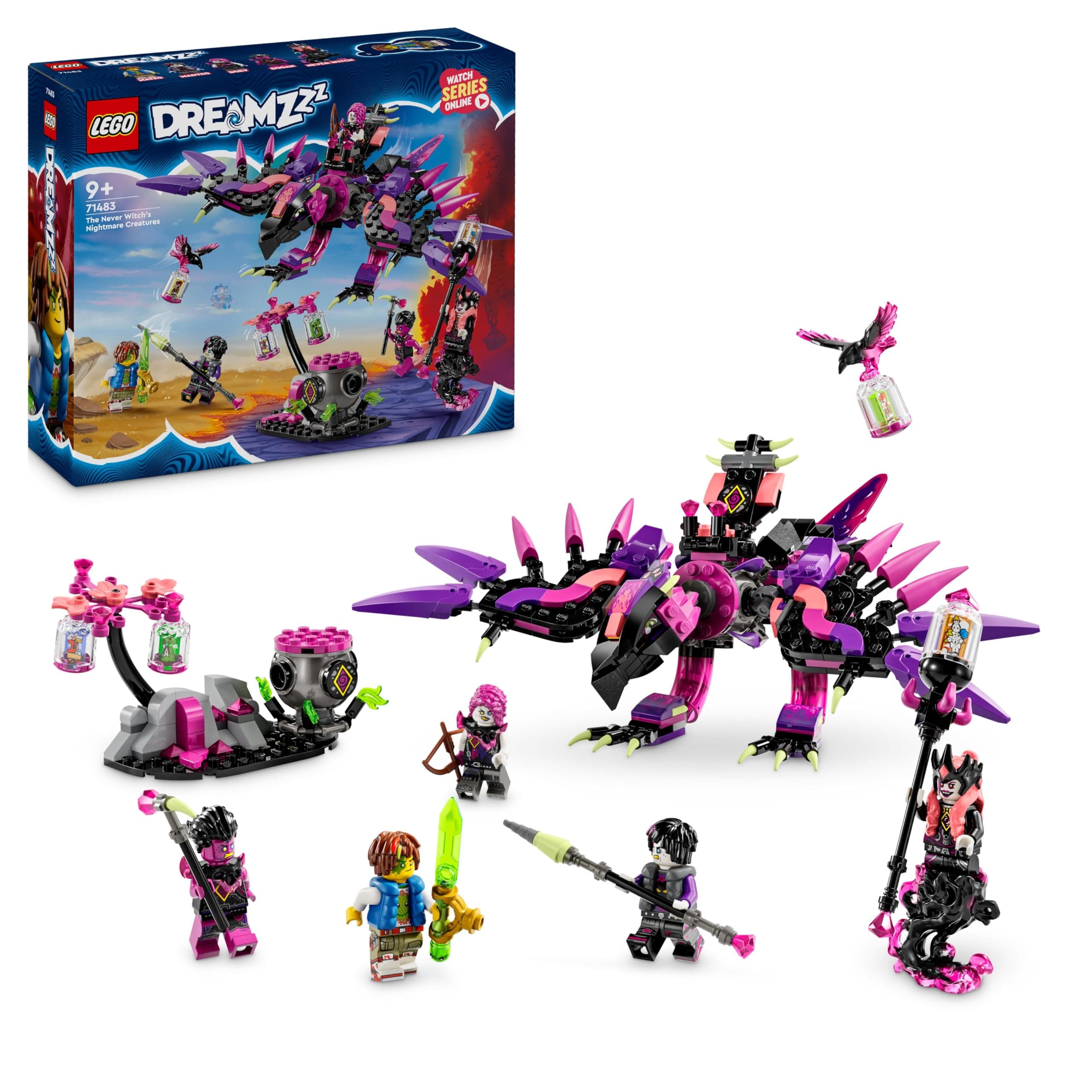 LEGO® DREAMZzz™ 71483 - Кошмарните създания на Вещицата