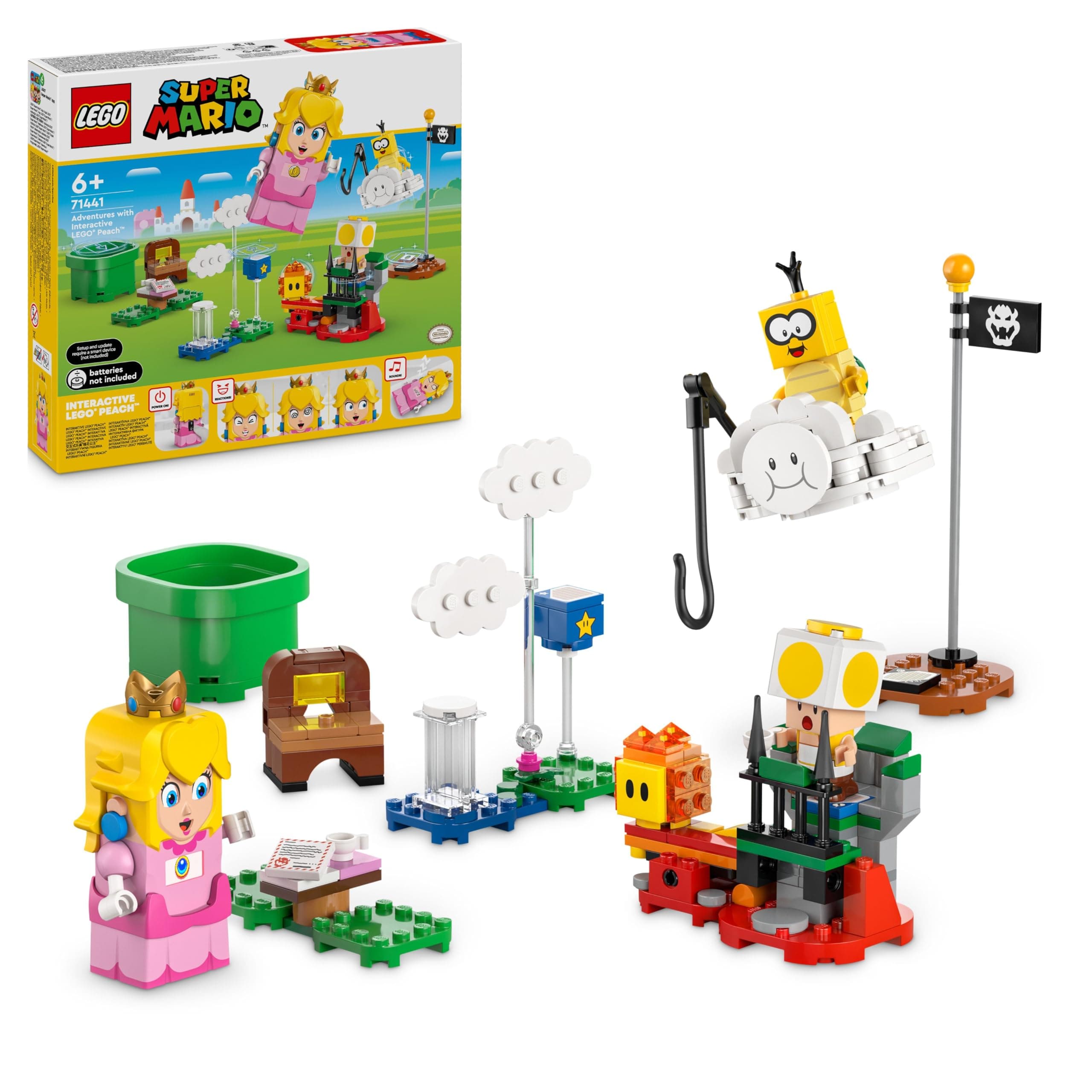 LEGO® Super Mario™ 71441 - Приключения с интерактивна фигура LEGO® Peach™