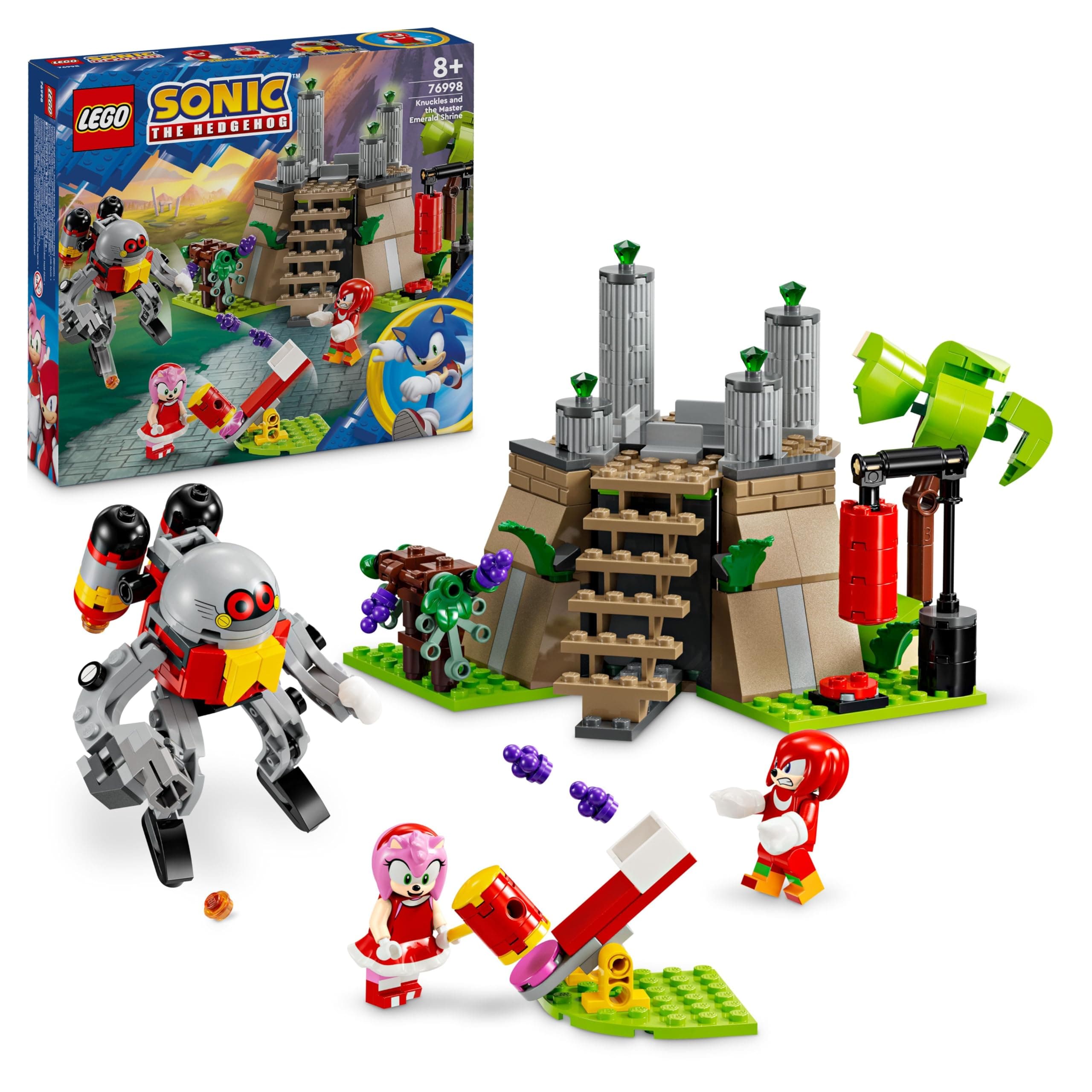 LEGO® Sonic the Hedgehog™ 76998 - Нъкълс и Храмът на главния изумруд
