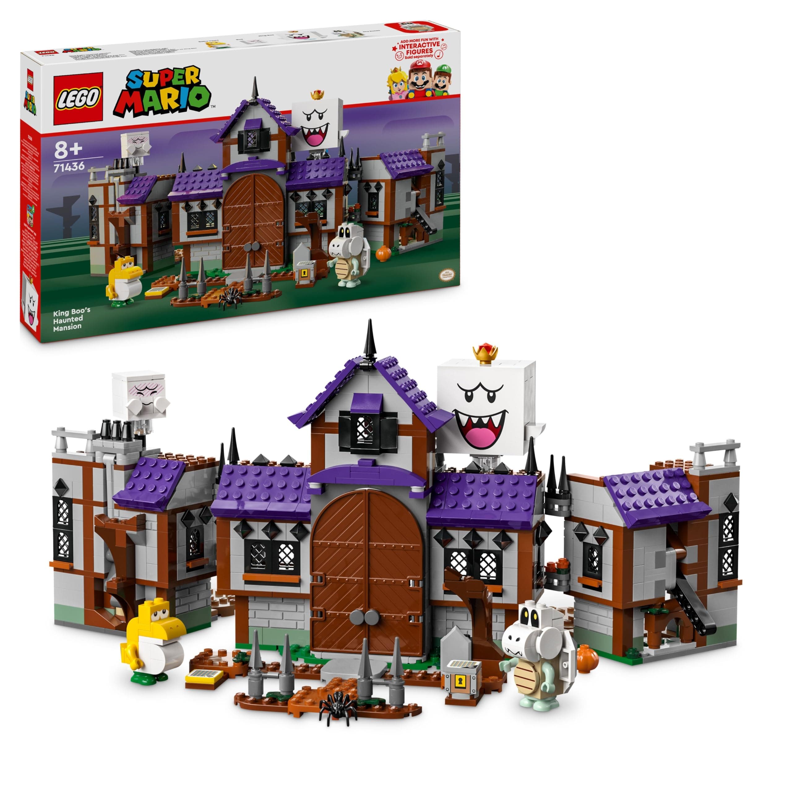 LEGO® Super Mario™ 71436 - Обитаваното от духове имение на King Boo