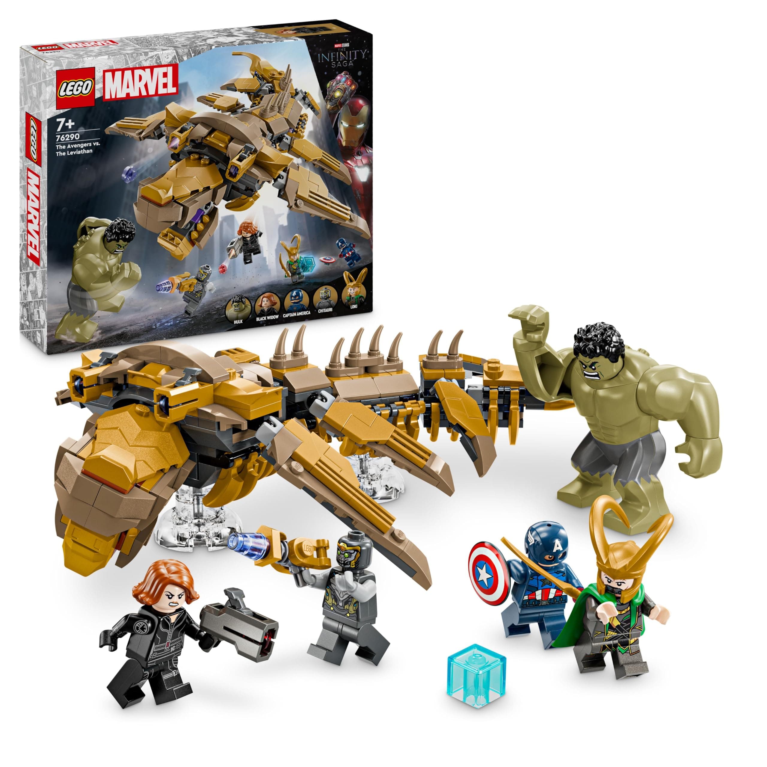 LEGO® Marvel Super Heroes 76290 - Отмъстителите срещу Левиатан