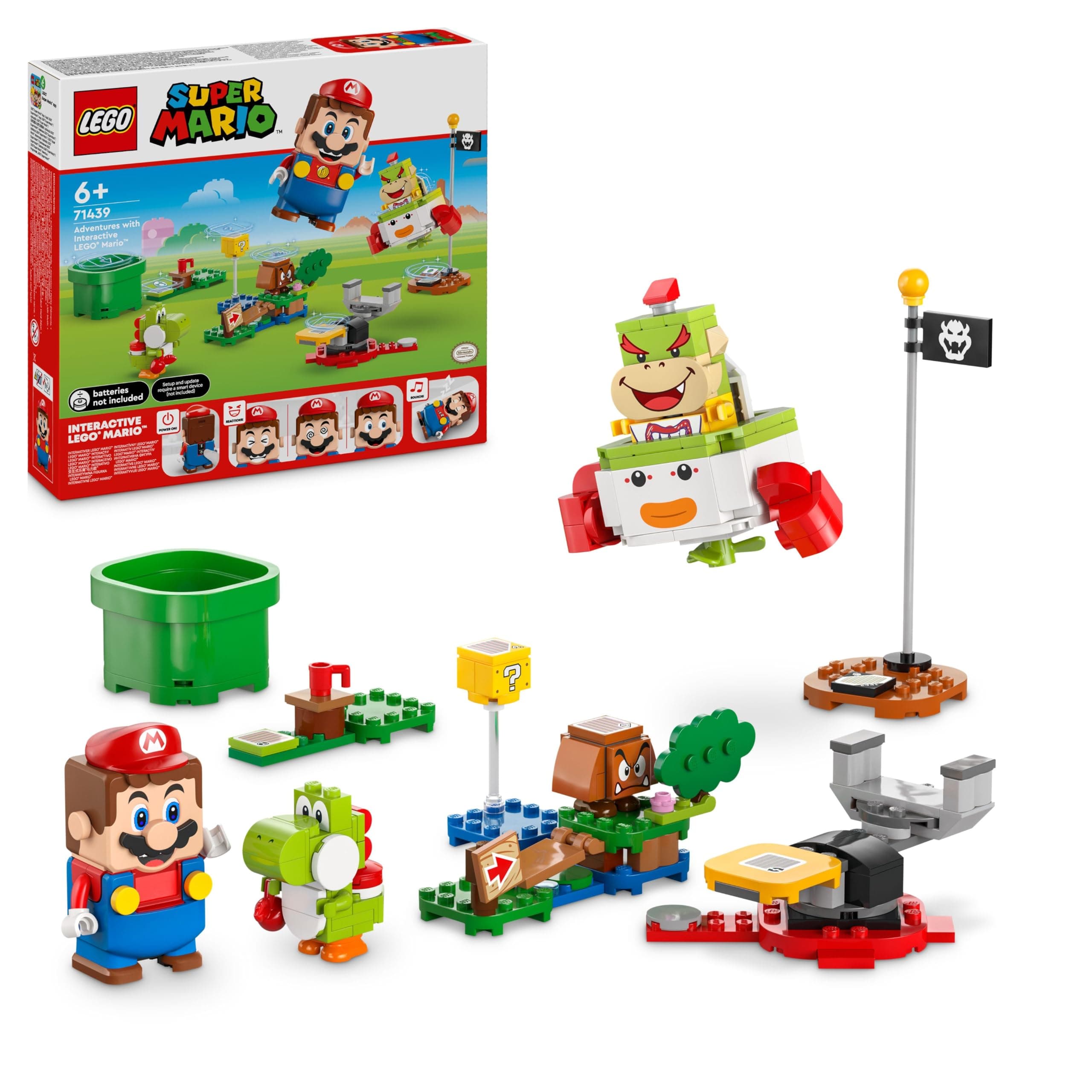 LEGO® Super Mario™ 71439 - Приключения с интерактивна фигура LEGO® Mario™