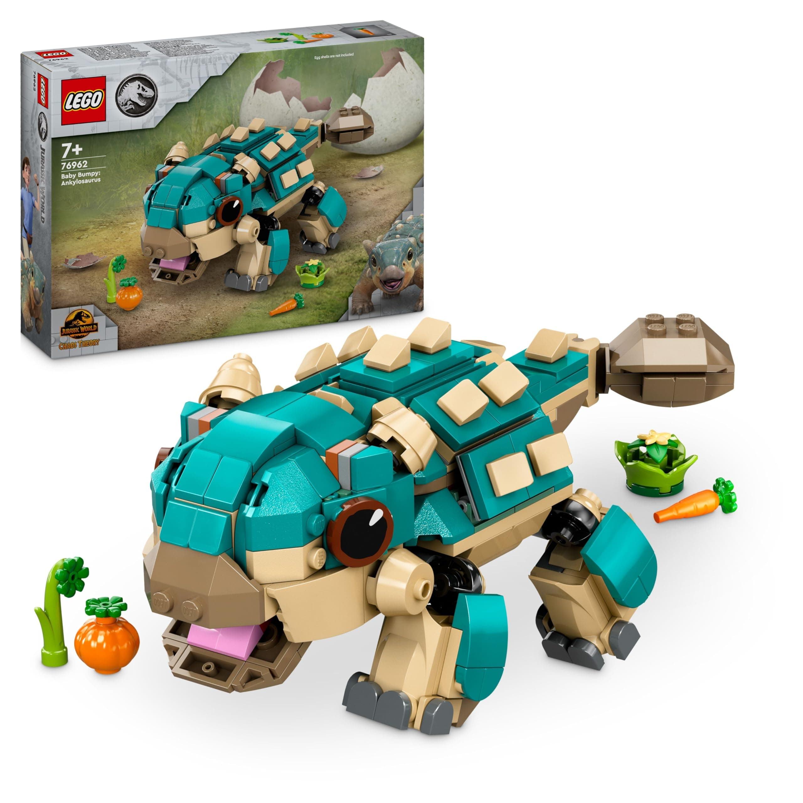 LEGO® Jurassic World™ 76962 - Бебето Бъмпи: анкилозавър