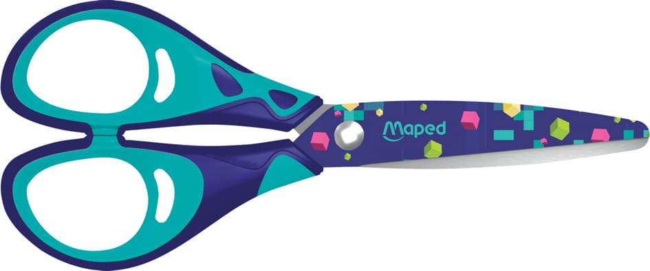 Детски ножици MAPED Pixel Party, 13 см