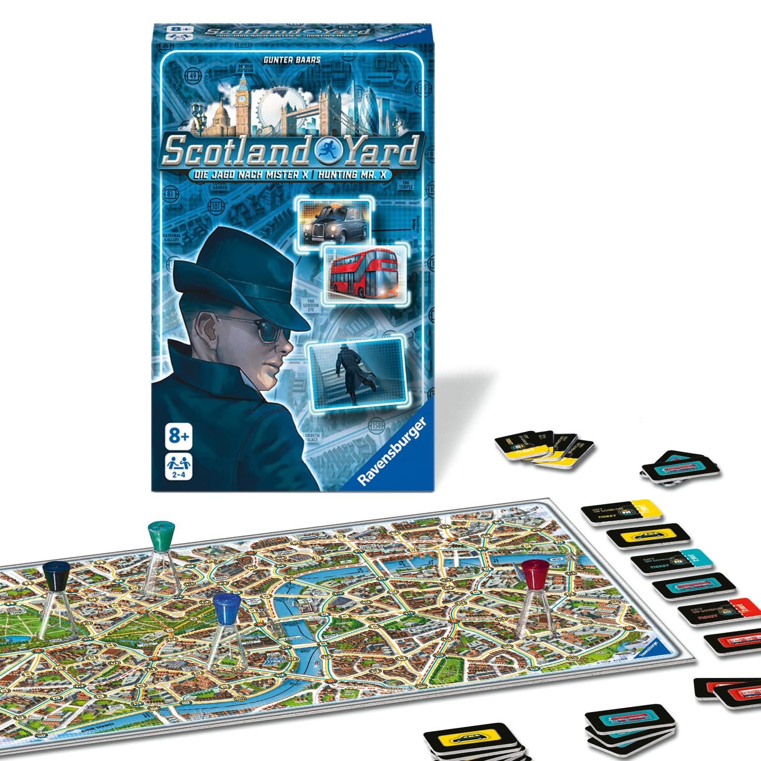 Настолна игра Ravensburger - Скотланд Ярд