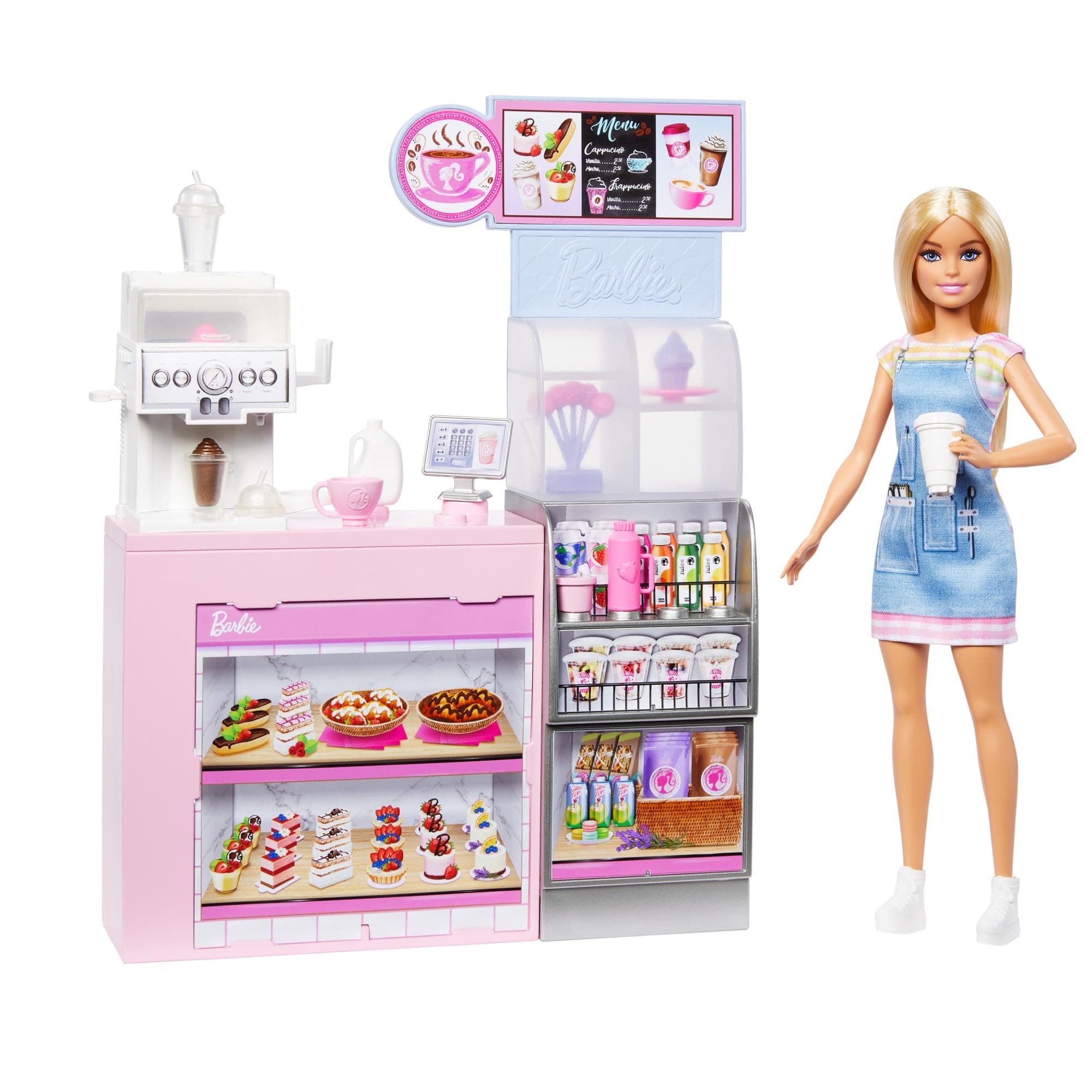 Кукла Barbie - Игрален комплект кафене