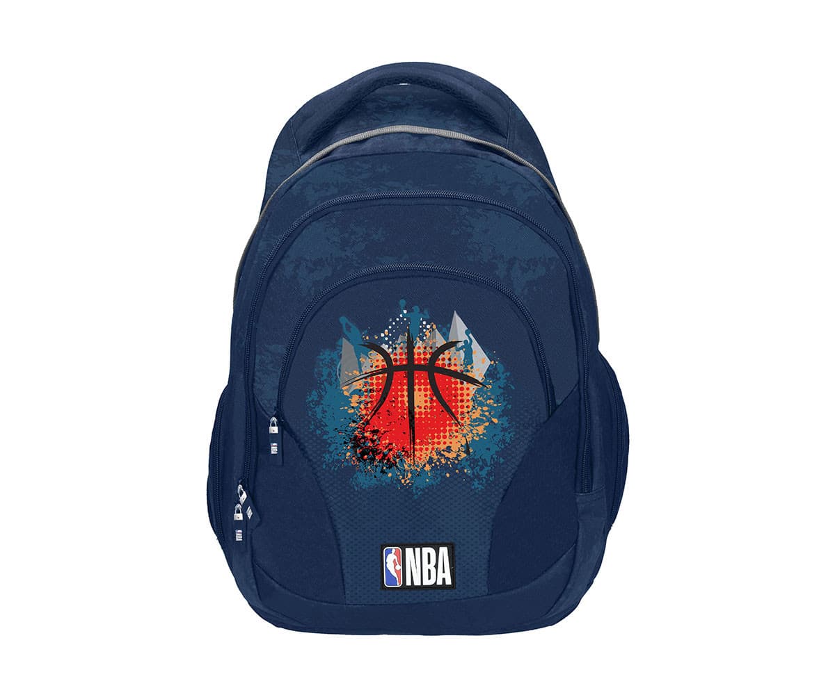 Ученическа раница NBA, 31 x 22 x 45 см, синя