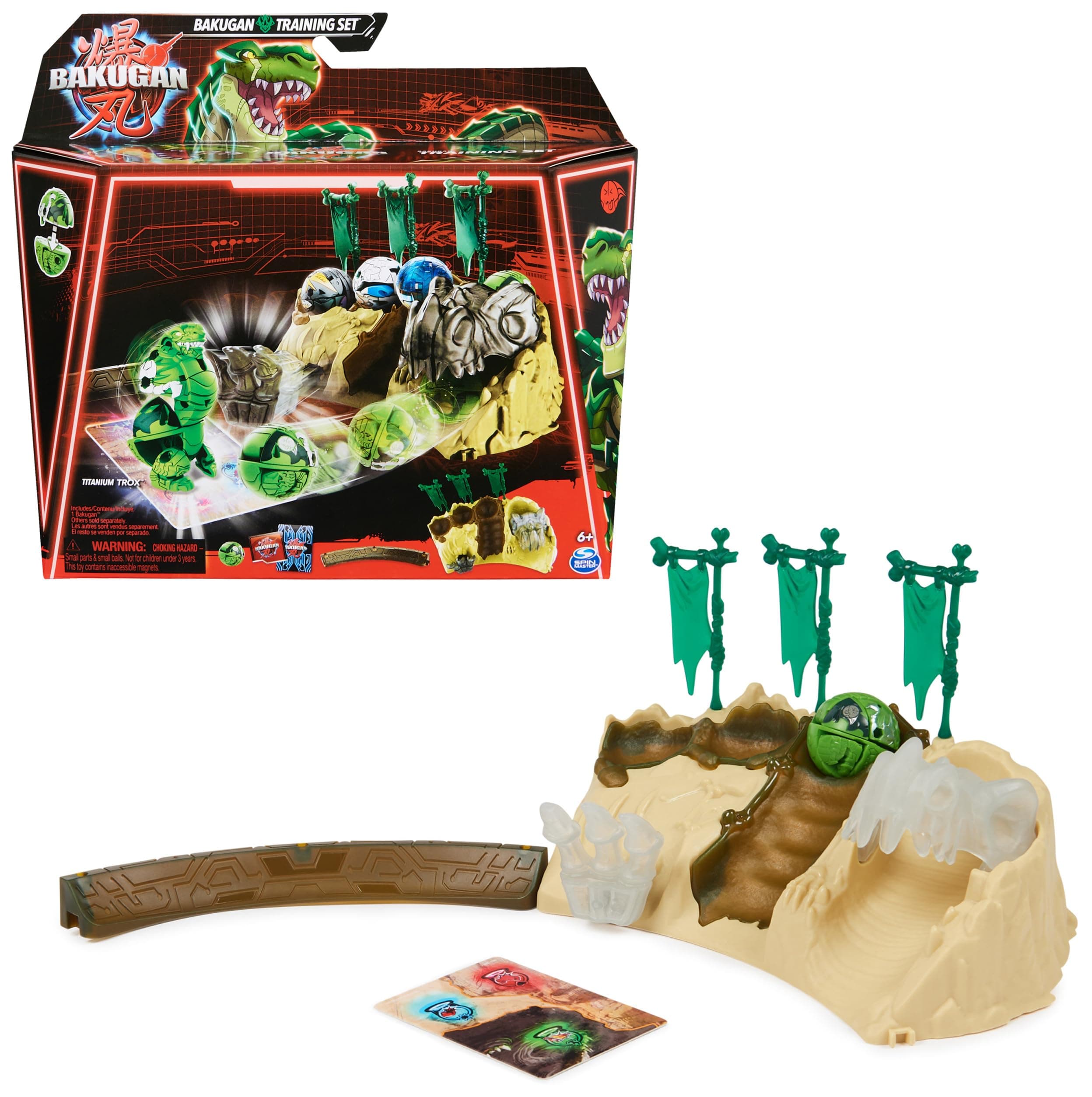 Тренировъчен комплект Bakugan, Titanium Trox Динозавър
