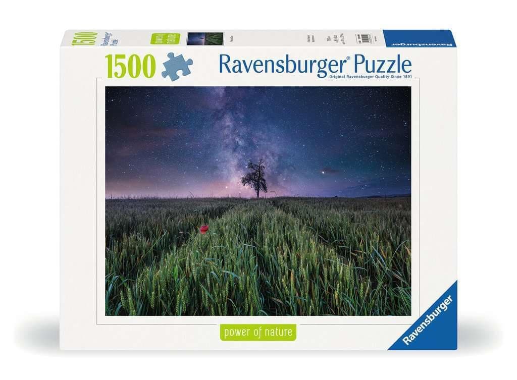 Пъзел Ravensburger 1500 ел. - Нощно небе над нивата