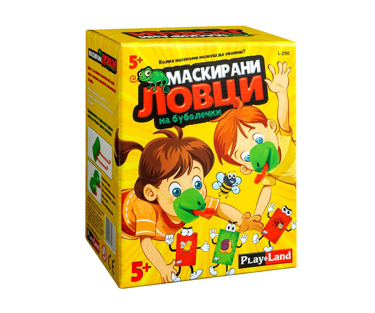 Настолна игра PlayLand - Маскирани ловци на буболечки