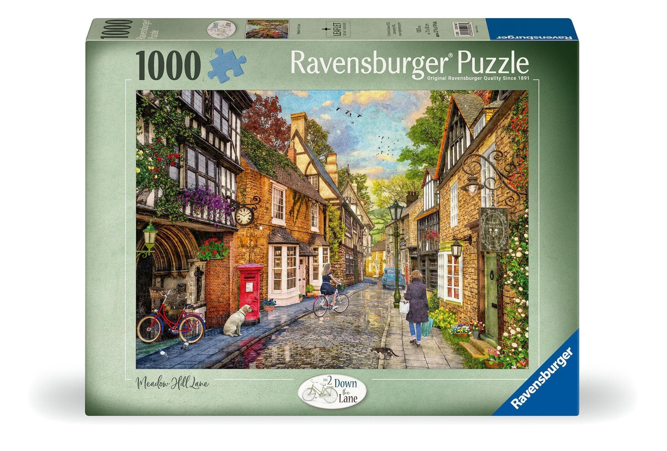 Пъзел Ravensburger 1000 ел. - Медоу Хил Лейн