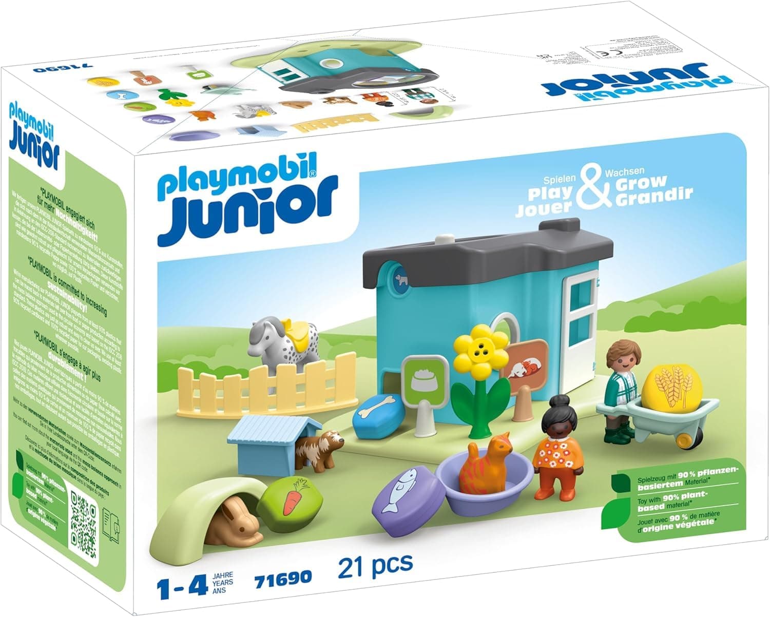 Playmobil - Дом за животни с диспенсър за лакомства