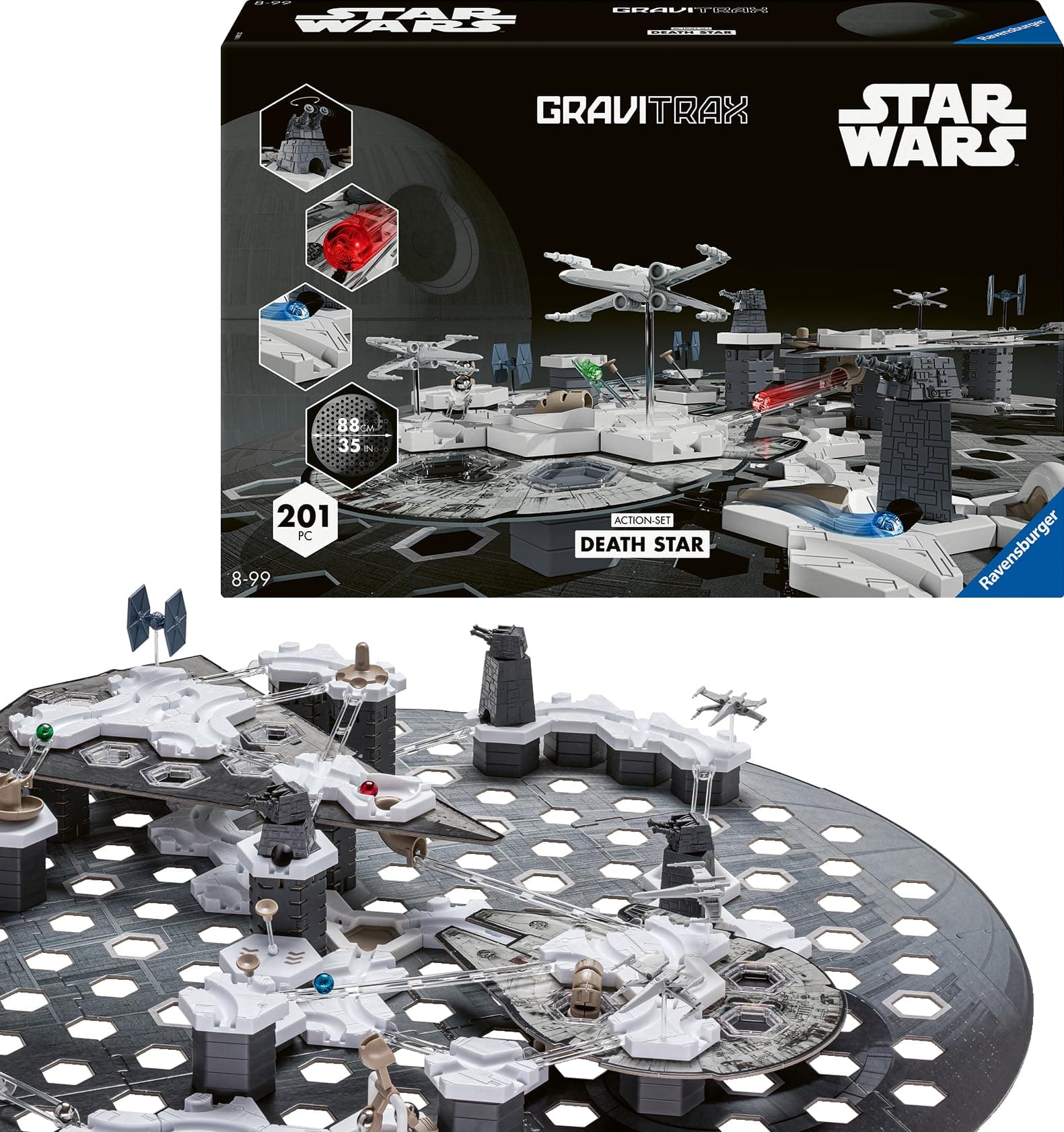 Настолна игра Ravensburger GraviTrax - Комплект Междузвездни войни