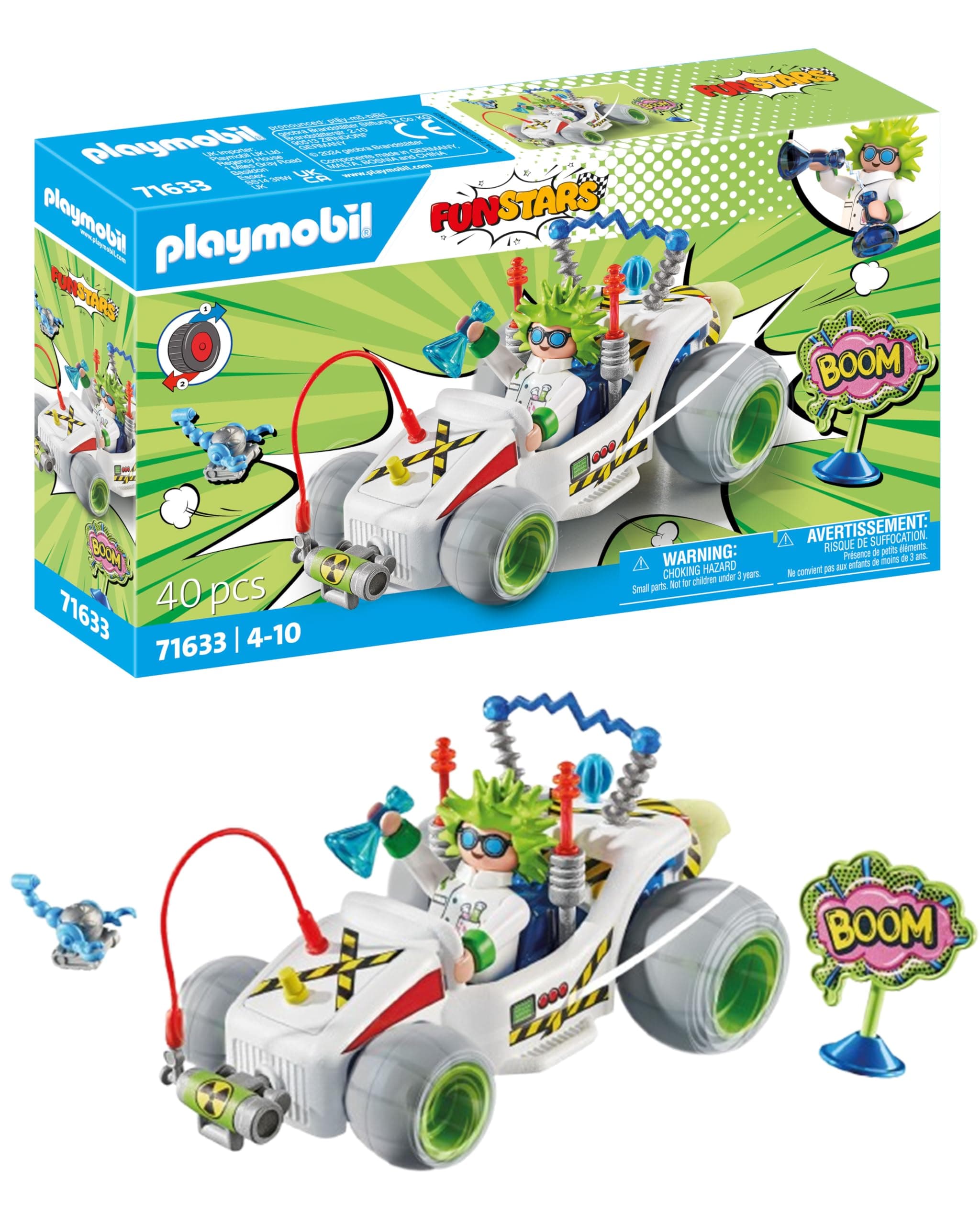 Playmobil - Състезателна кола професор