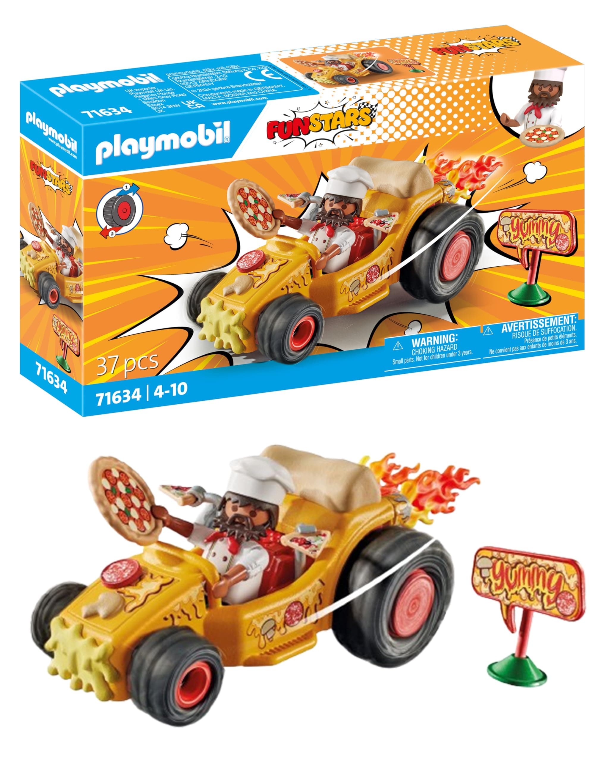 Playmobil - Състезателна кола пица