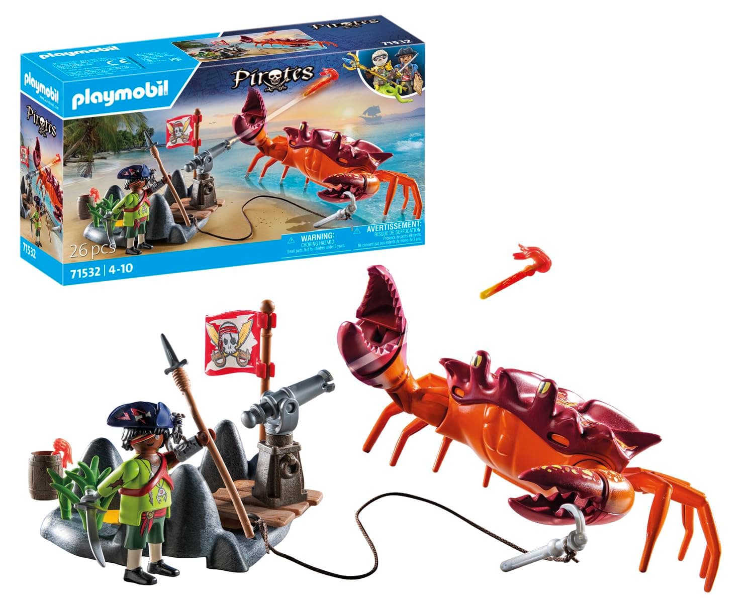 Playmobil - Битка срещу гигантски рак