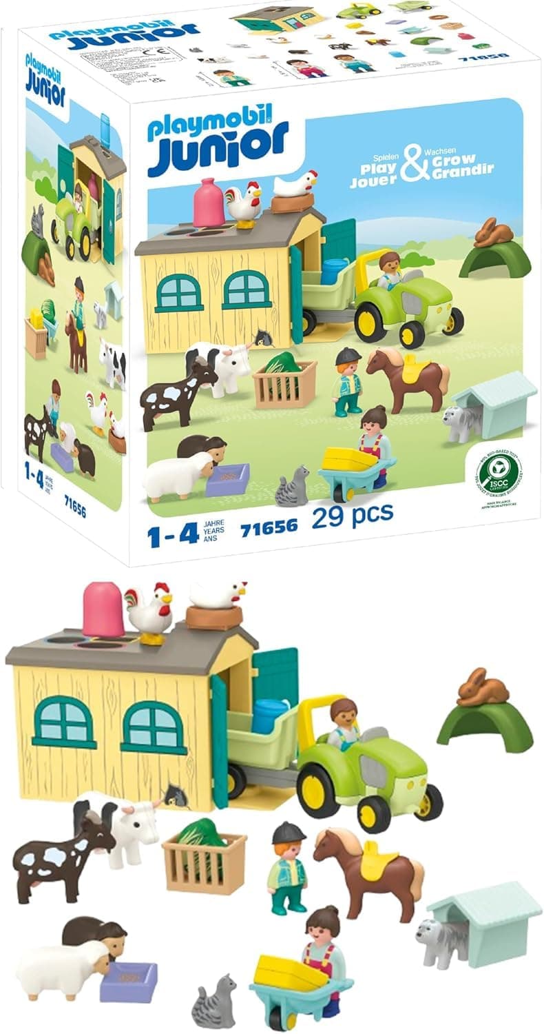 Playmobil - Фермерско приключение с трактор и животни