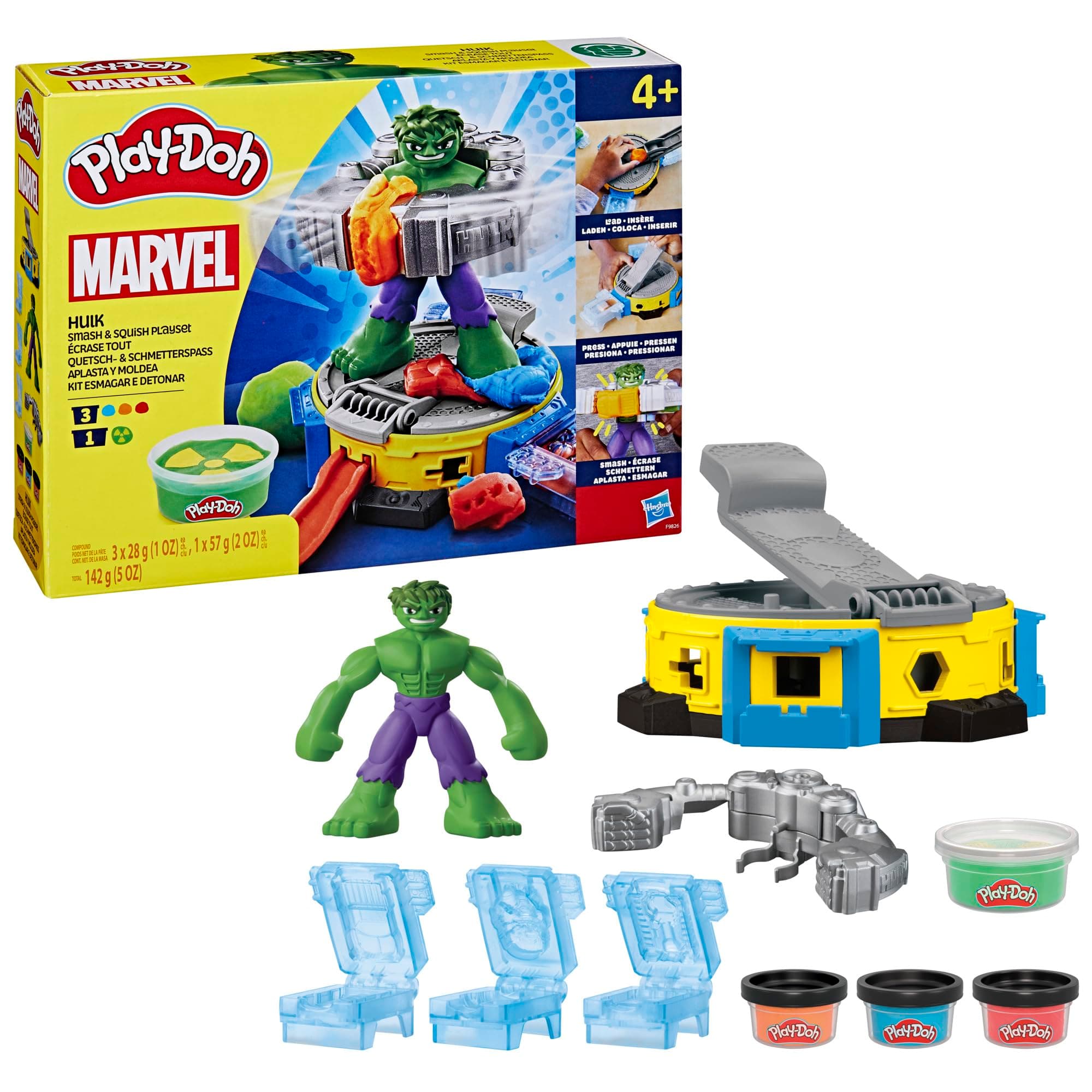 Play Doh Hulk - Комплект с фигурка Хълк