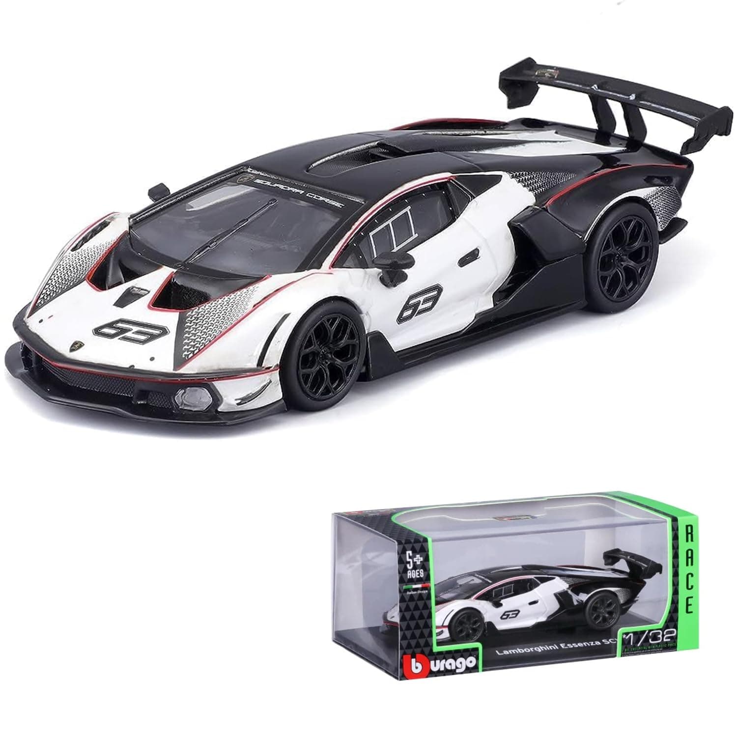 Bburago - модел на кола 1:32 - Lamborghini Essenza SCV12