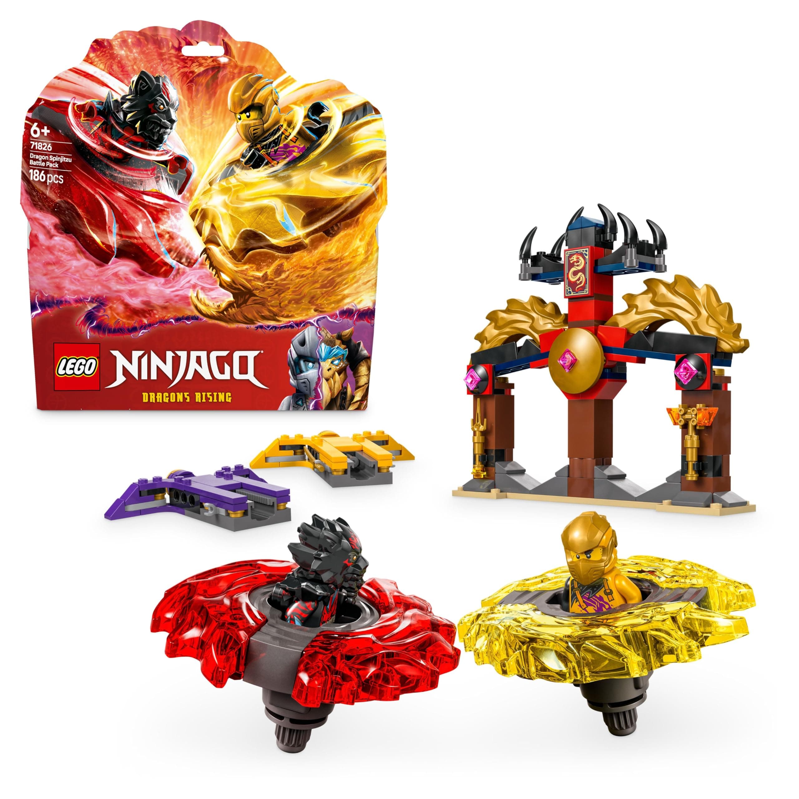 LEGO® NINJAGO™ 71826 - Боен пакет за драконово спинджицу